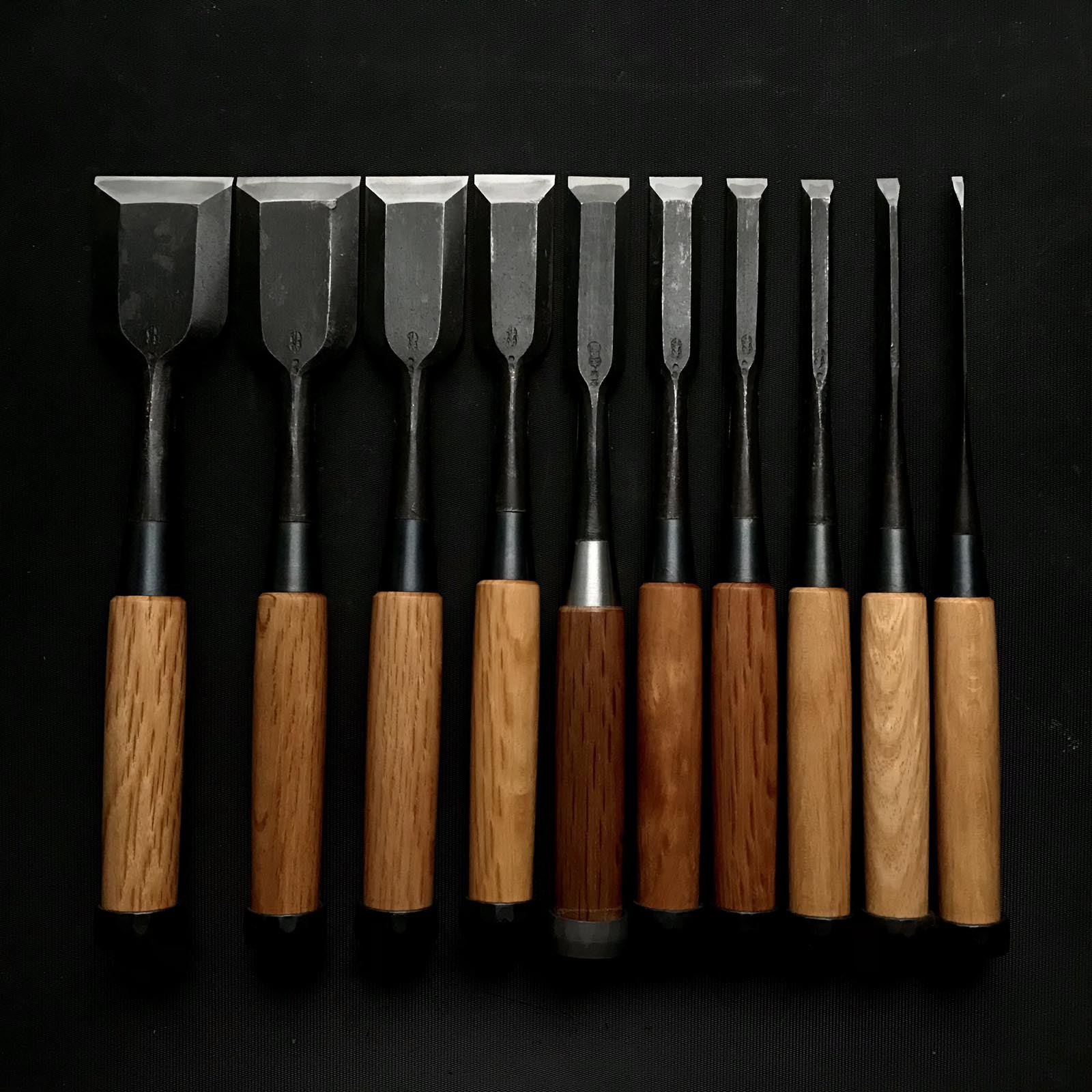 中古 池上喬庸作 二代目左久作 追入組鑿