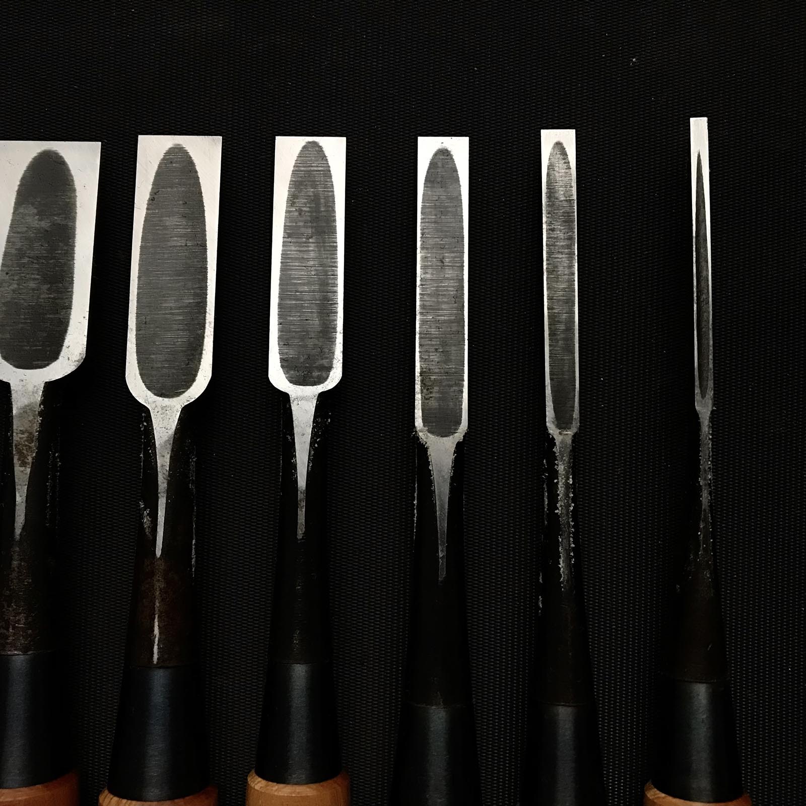 山崎信次作 ミツキ ベンチノミセット 中古品 光月 山崎信次作 追入組鑿