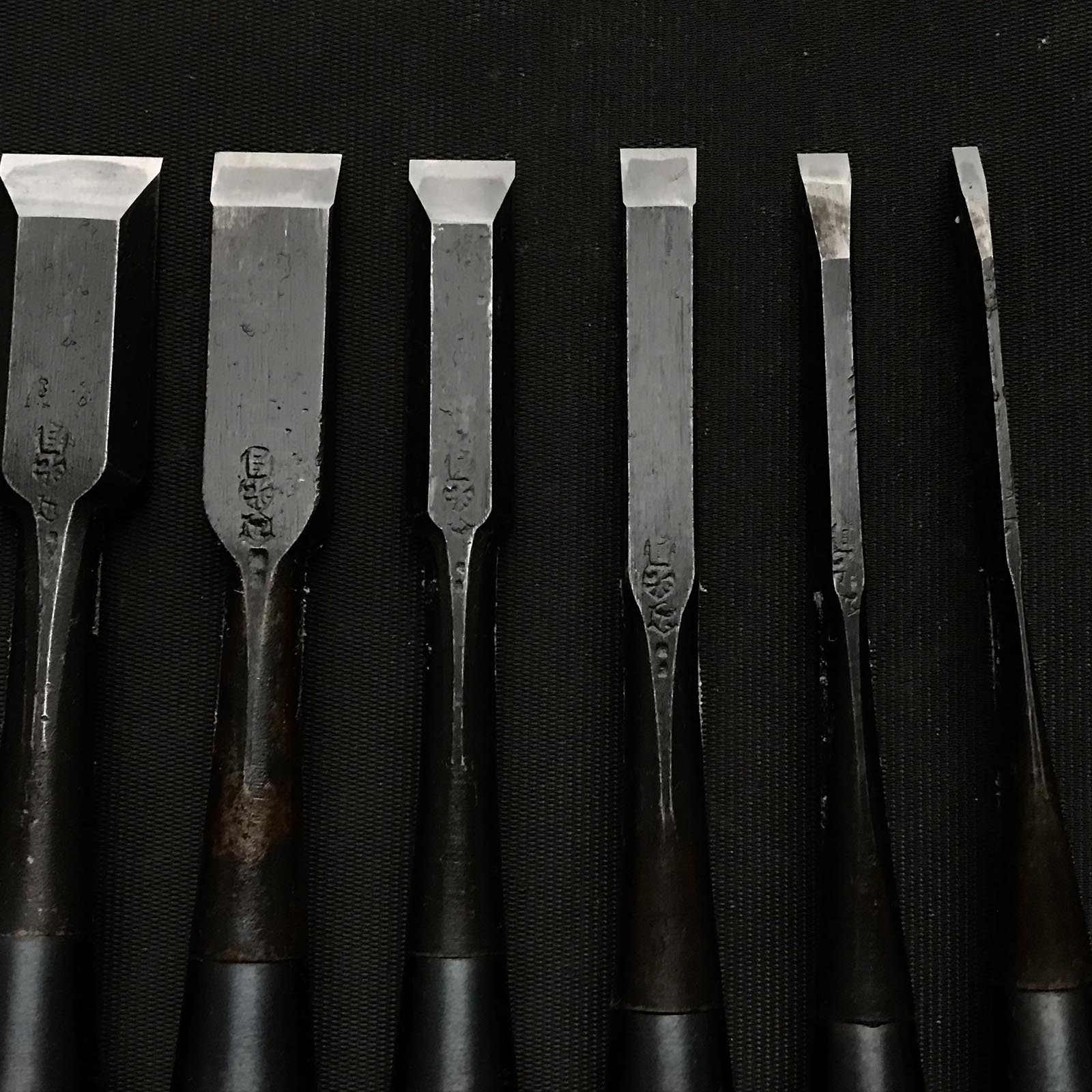 山崎信次作 ミツキ ベンチノミセット 中古品 光月 山崎信次作 追入組鑿