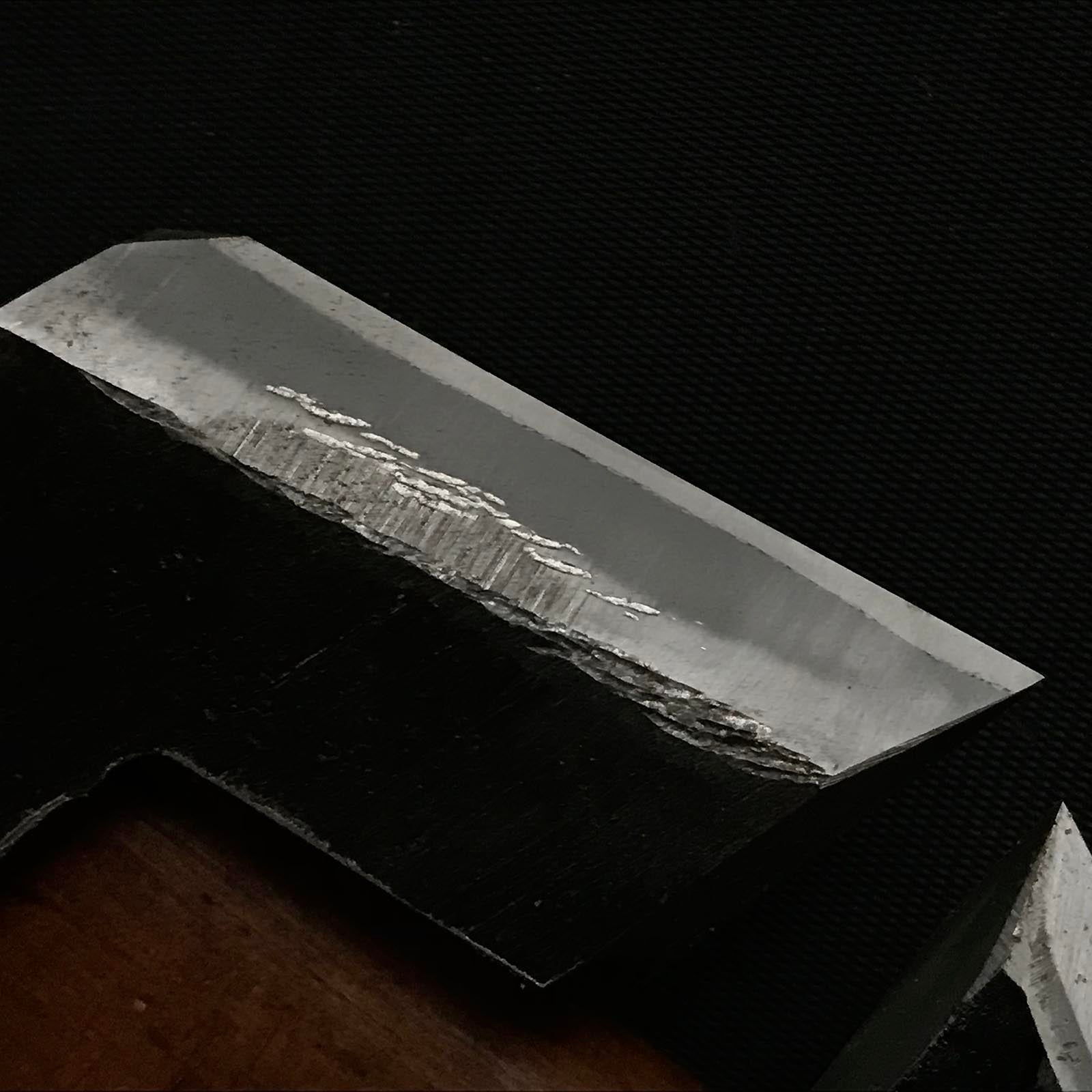 #5 オールドストック サイドラベット&ラベットカンナ(キワワキカンナ) 左掘り出し物 二徳鉋際鉋 左48mm