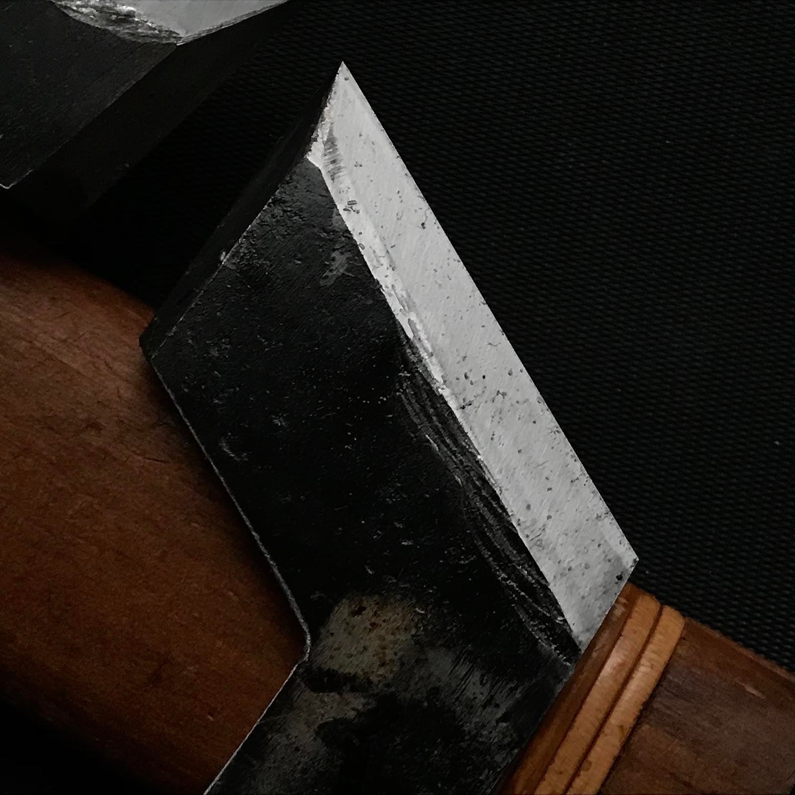 #5 オールドストック サイドラベット&ラベットカンナ(キワワキカンナ) 左掘り出し物 二徳鉋際鉋 左48mm