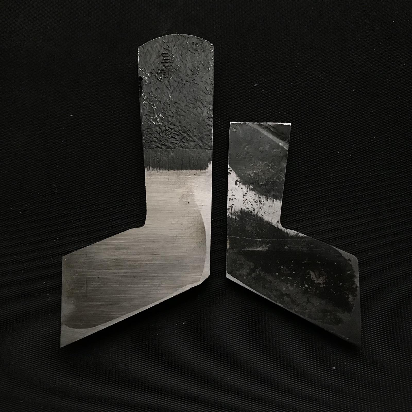 #1 オールドストック サイドラベット&ラベットカンナ(キワワキカンナ) 右掘り出し物 二徳鉋際鉋 右 42mm