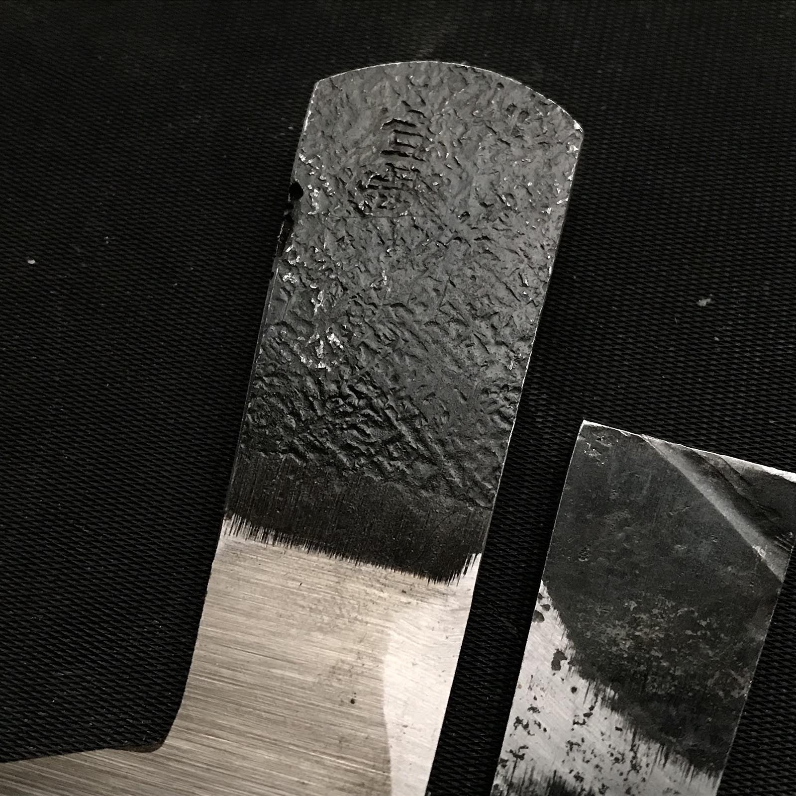 #1 オールドストック サイドラベット&ラベットカンナ(キワワキカンナ) 右掘り出し物 二徳鉋際鉋 右 42mm