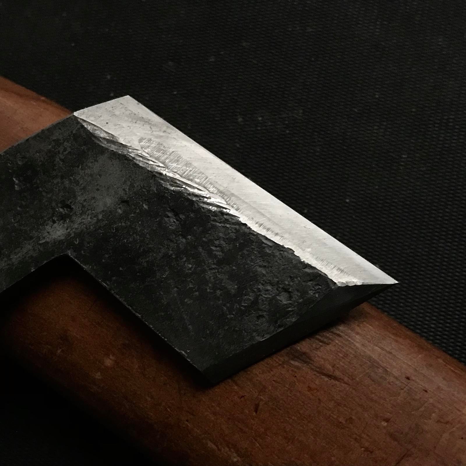 #1 オールドストック サイドラベット&ラベットカンナ(キワワキカンナ) 右掘り出し物 二徳鉋際鉋 右 42mm