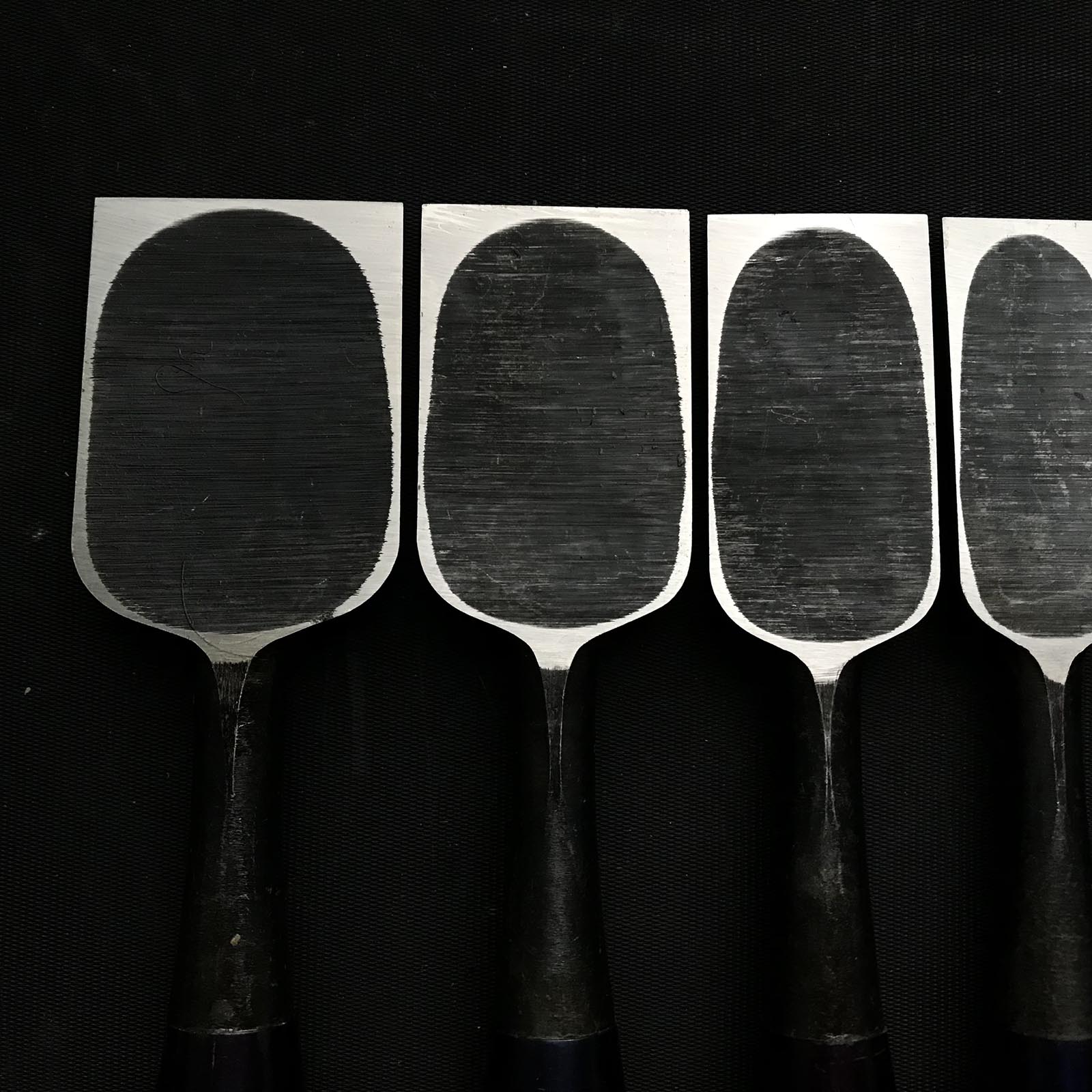 旧型 秀房 2号 初心者用 卓上ノミセット 掘り出し物 秀房 追入10本組鑿 おいれのみ