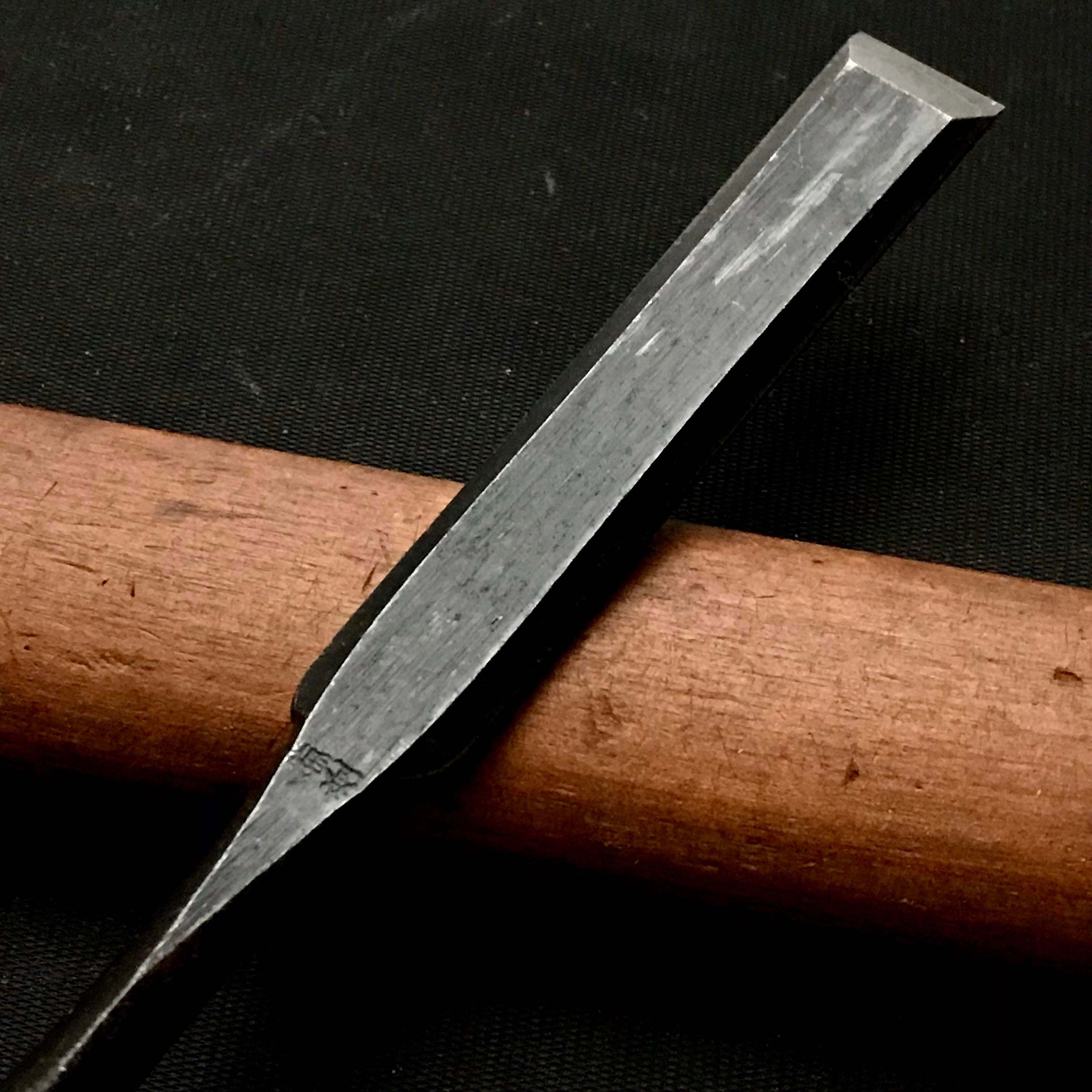Old stock Paring chisels (Usunomi) with white steel 掘出し物 無印 薄鑿 15mm
