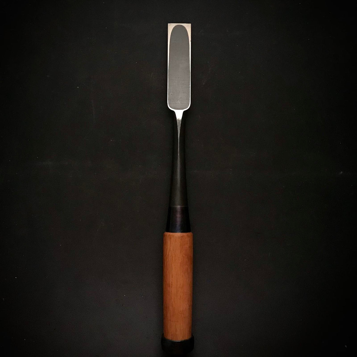 旧蔵 久次郎 穴屋鑿 白鋼付 掘り出し物 久次郎 穴屋鑿 24mm