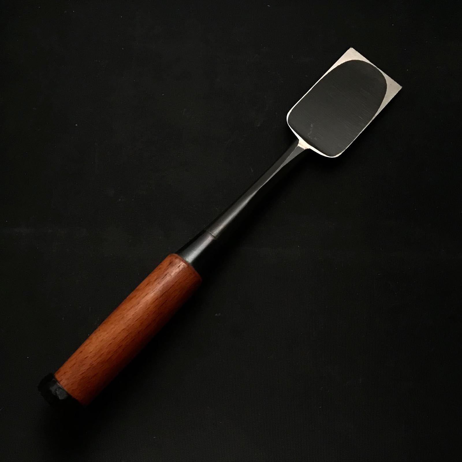 旧在庫 沖山 穴屋鑿 白鋼付 掘り出し物 起山 穴屋鑿 48mm