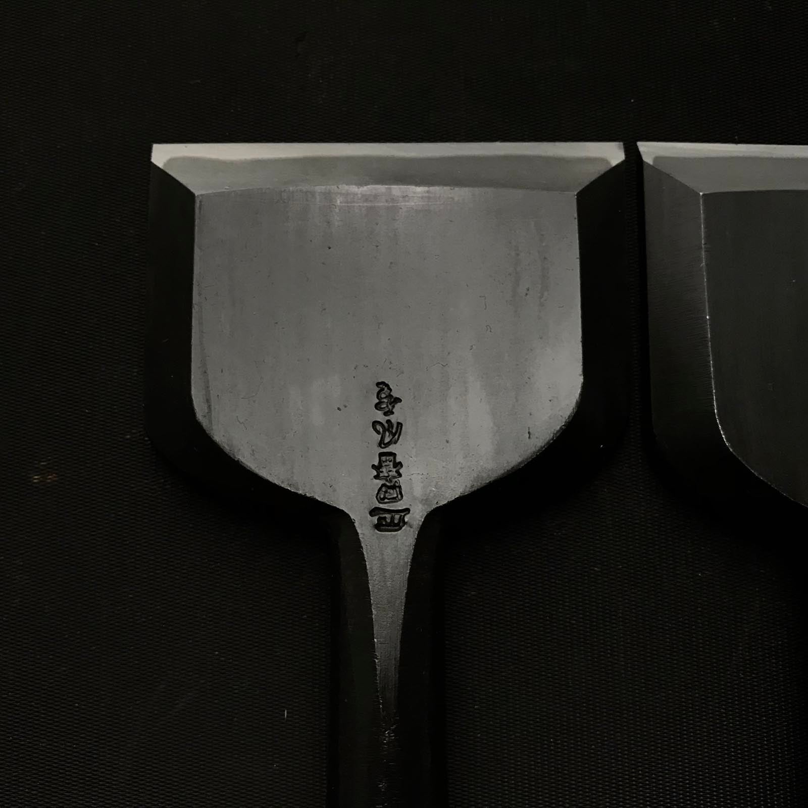 田斎風雪 幅広追入鑿 5分長柄 60mm 75mm