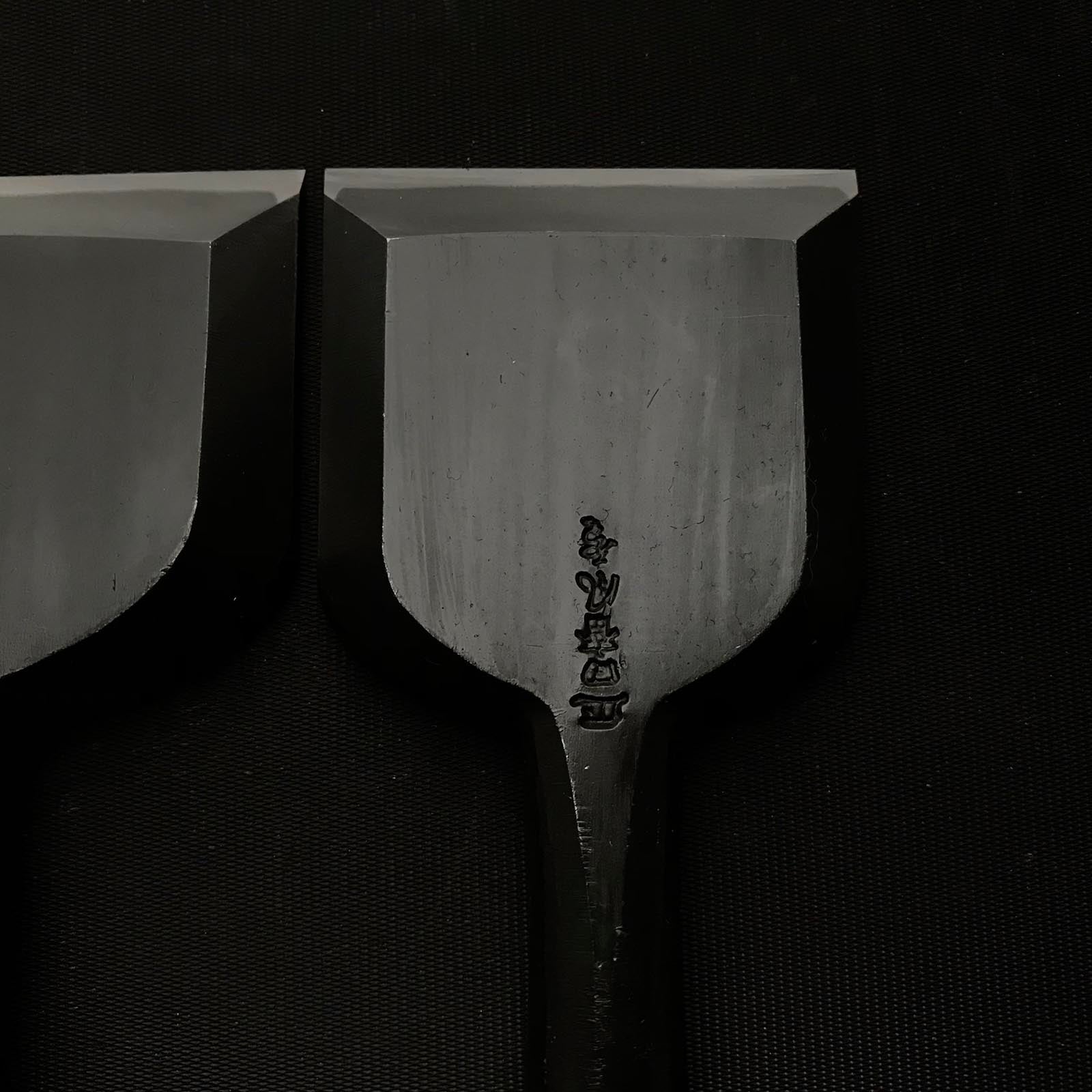 田斎風雪 幅広追入鑿 5分長柄 60mm 75mm