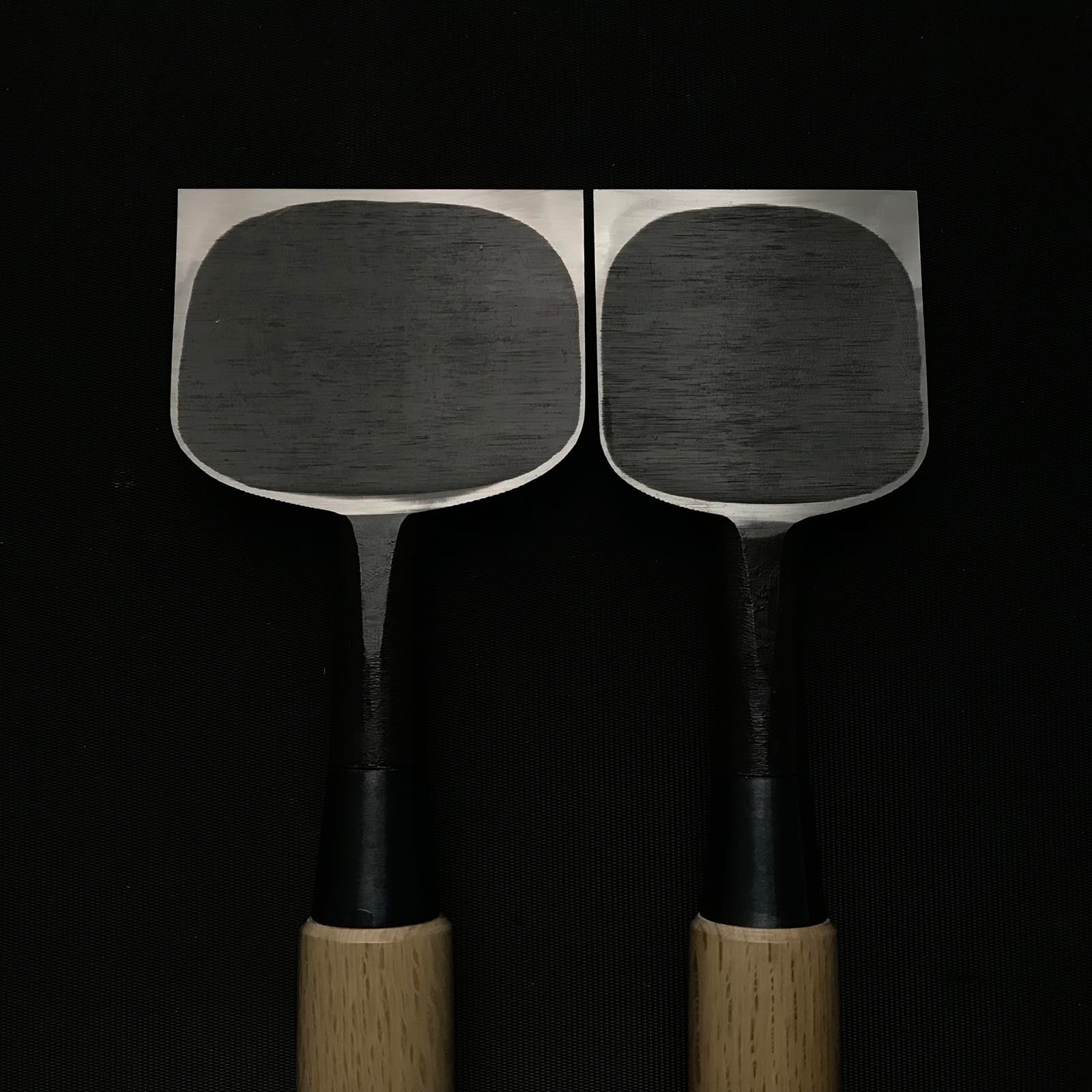 田斎風雪 幅広追入鑿 5分長柄 60mm 75mm