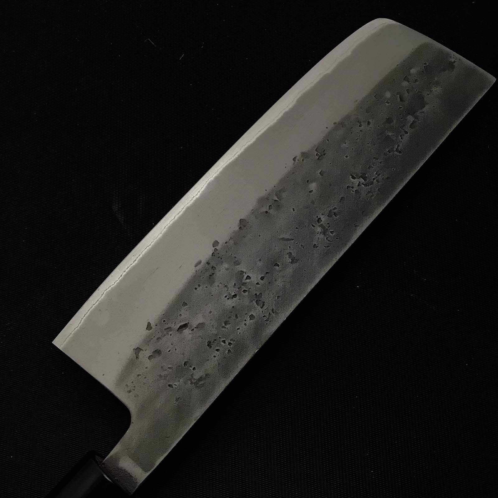 Muneyoshi Nakiri Knife with blue steel 宗吉 菜切包丁 青紙付 165mm