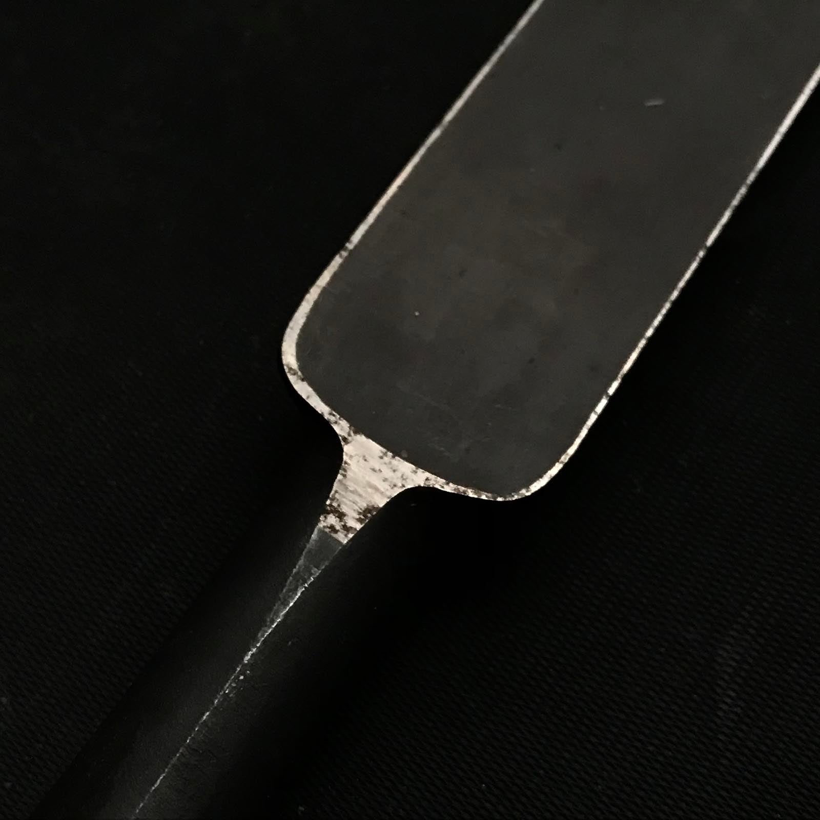 Old stock Koshihide Shorter Timber chisels by Sanjo city smith 掘出し物 越秀 中叩鑿 Chu-Tatakinomi