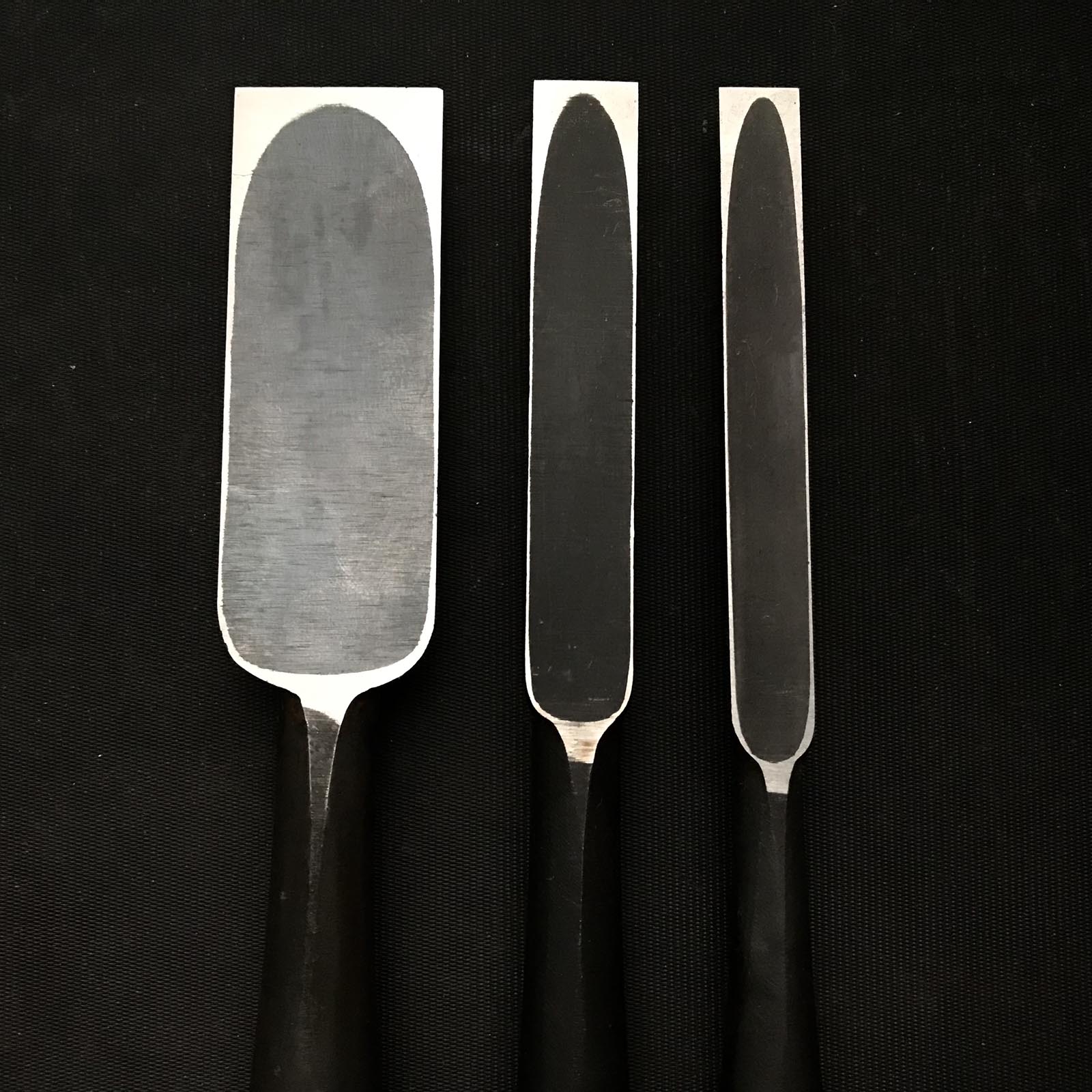 Old stock Koshihide Timber chisels by Sanjo city smith 掘出し物 越秀 叩鑿 Tatakinomi