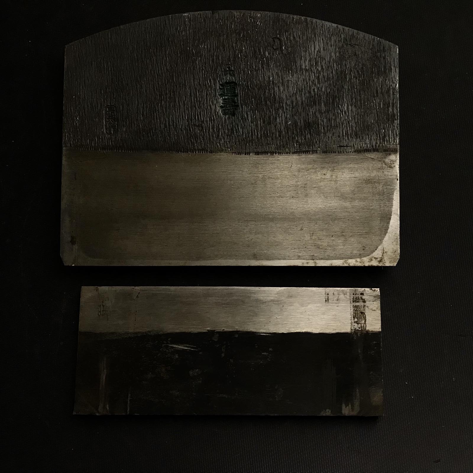 Old stock Kiunjyu Large Plane by Oguma Torasaburou 掘出し物 小熊寅三郎 キ運寿 大鉋 150mm