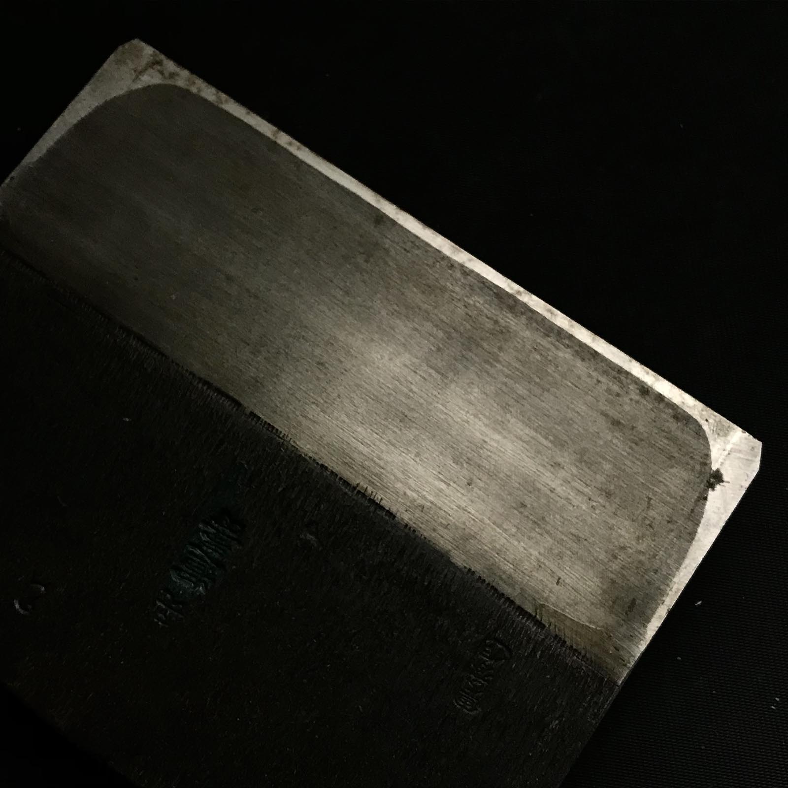 Old stock Kiunjyu Large Plane by Oguma Torasaburou 掘出し物 小熊寅三郎 キ運寿 大鉋 150mm