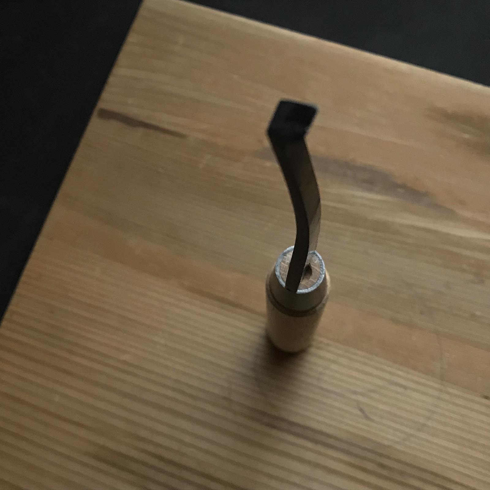 Bottom-cleaning chisel(Sokosarainomi) by Sanjyo smith 越後製 底さらい鑿 6mm