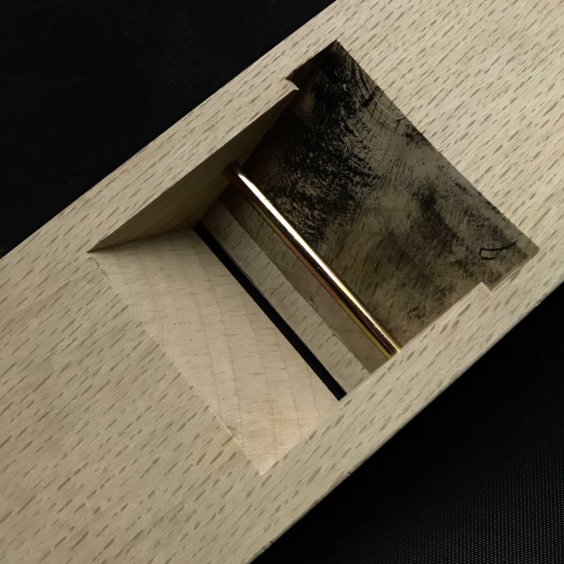 水野清介作 我逢人 仕上げ鉋