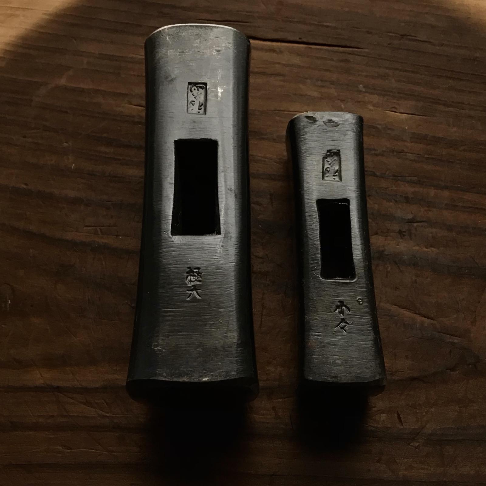 Fukushima Square Blacksmith finish Hammers 福島作 四角玄翁 黒仕上