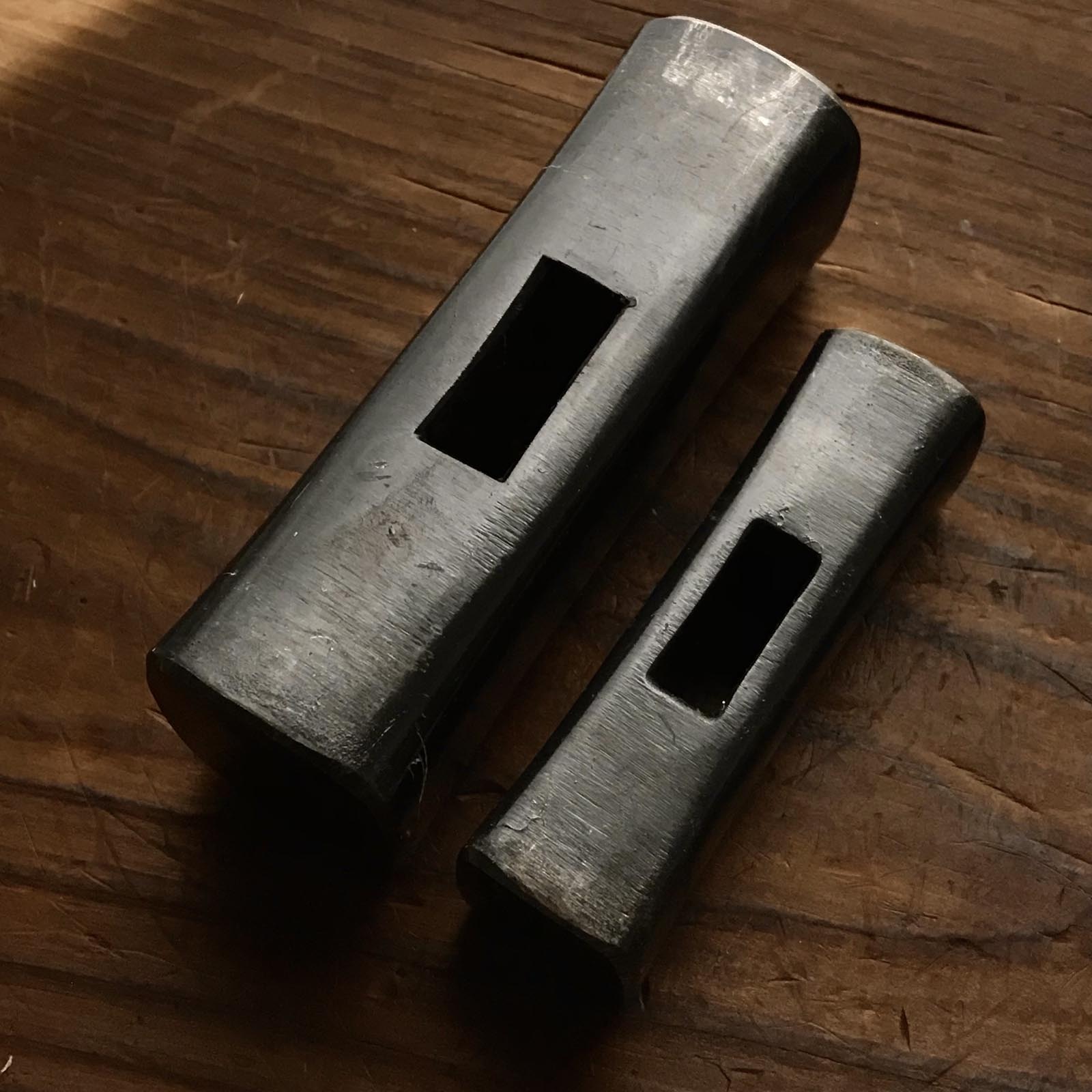 福島作 四角玄翁黒仕上