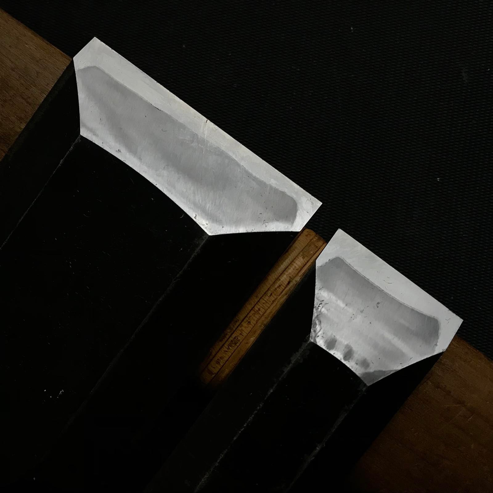 Used Yamahiro #1 Timber chisels by Okayama Takeshi 中古 岡山猛作 山弘 叩鑿 Tatakinomi