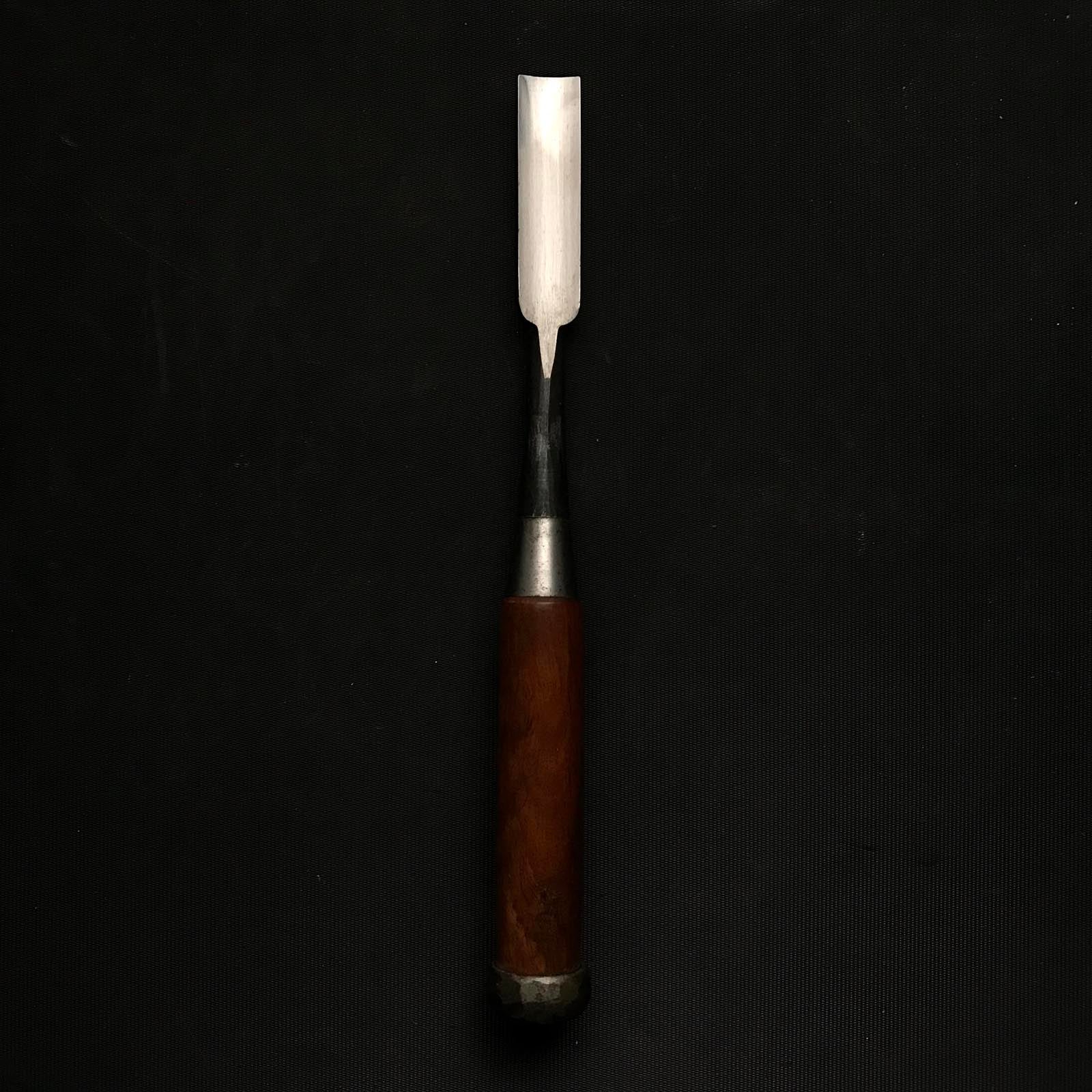 Old stock Tasai Uchimaru chiselswith blue steel 掘出し物 田斎作 内丸鑿 15mm