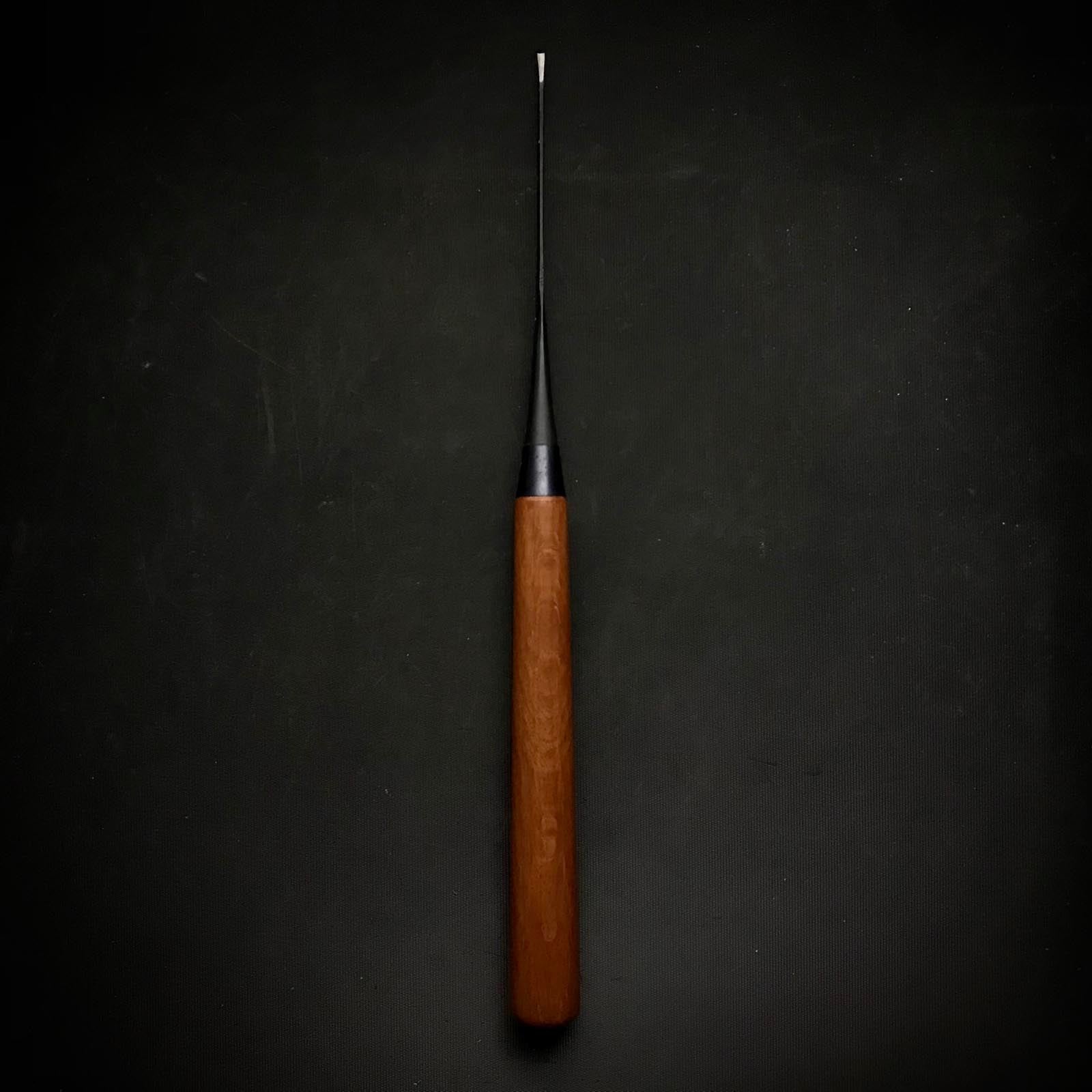 Old stock Custom made Kiyohisa Sotomaru chisels by Watanabe Kiyoe 掘出し物 渡辺清栄作 清久作 特注 外丸鑿 2.5mm