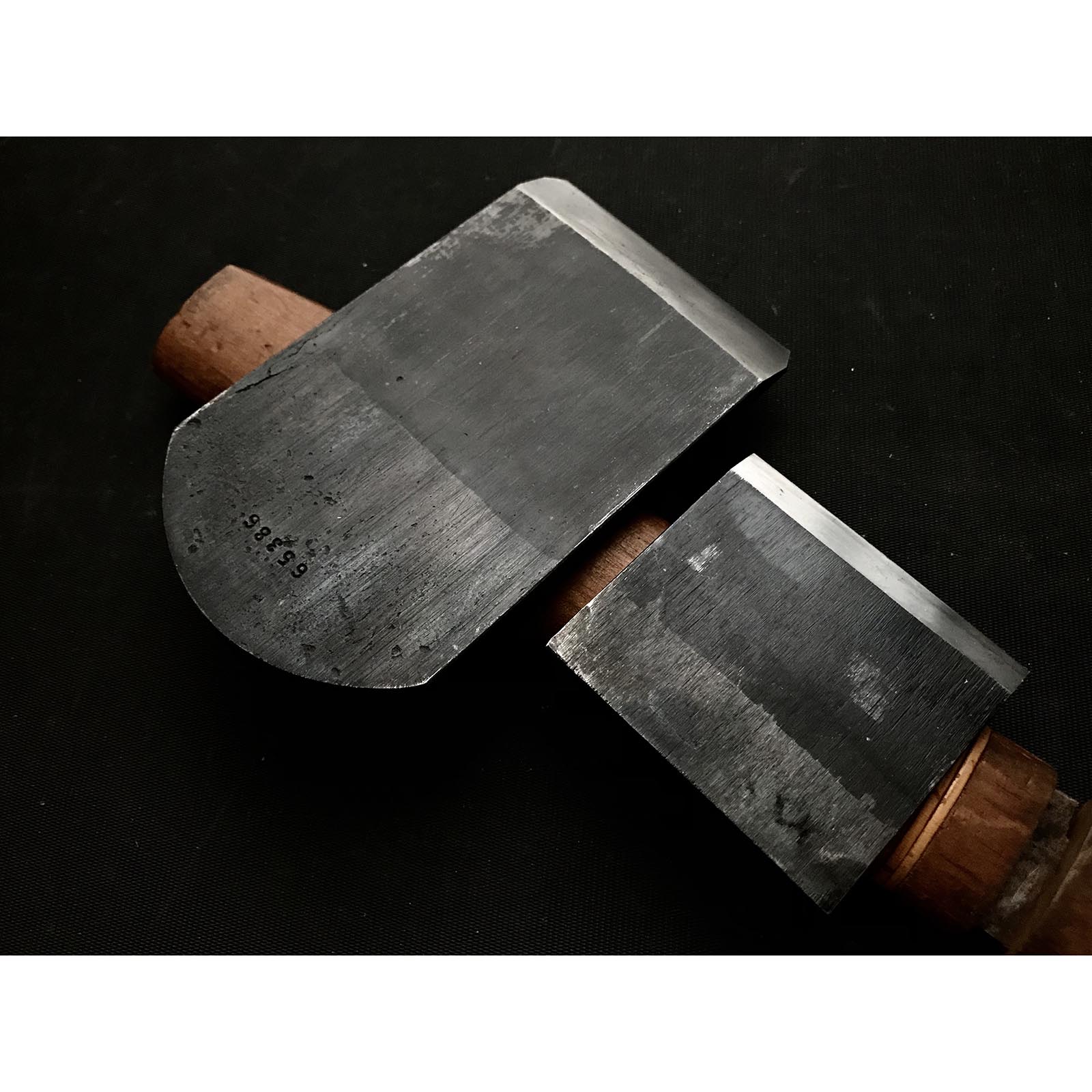 Old stock Nobekuni Smoothing Plane (Kanna) by Chiyotsuru Nobekuni 掘出し物 三代目千代鶴作 延國 仕上げ鉋 70mm