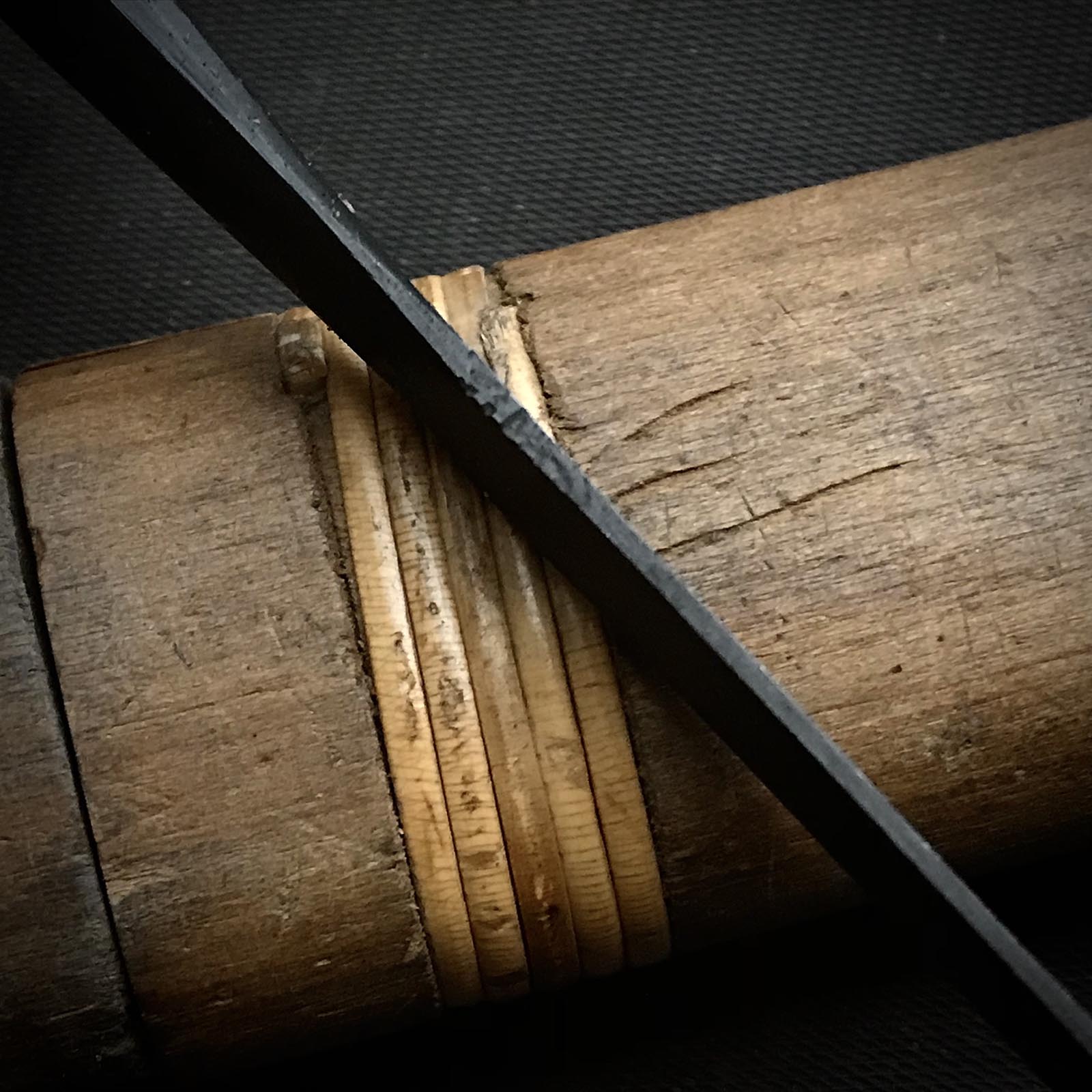 Old stock Custom made Kiyohisa Sotomaru chisels by Watanabe Kiyoe 掘出し物 渡辺清栄作 清久作 特注 外丸鑿 2.5mm