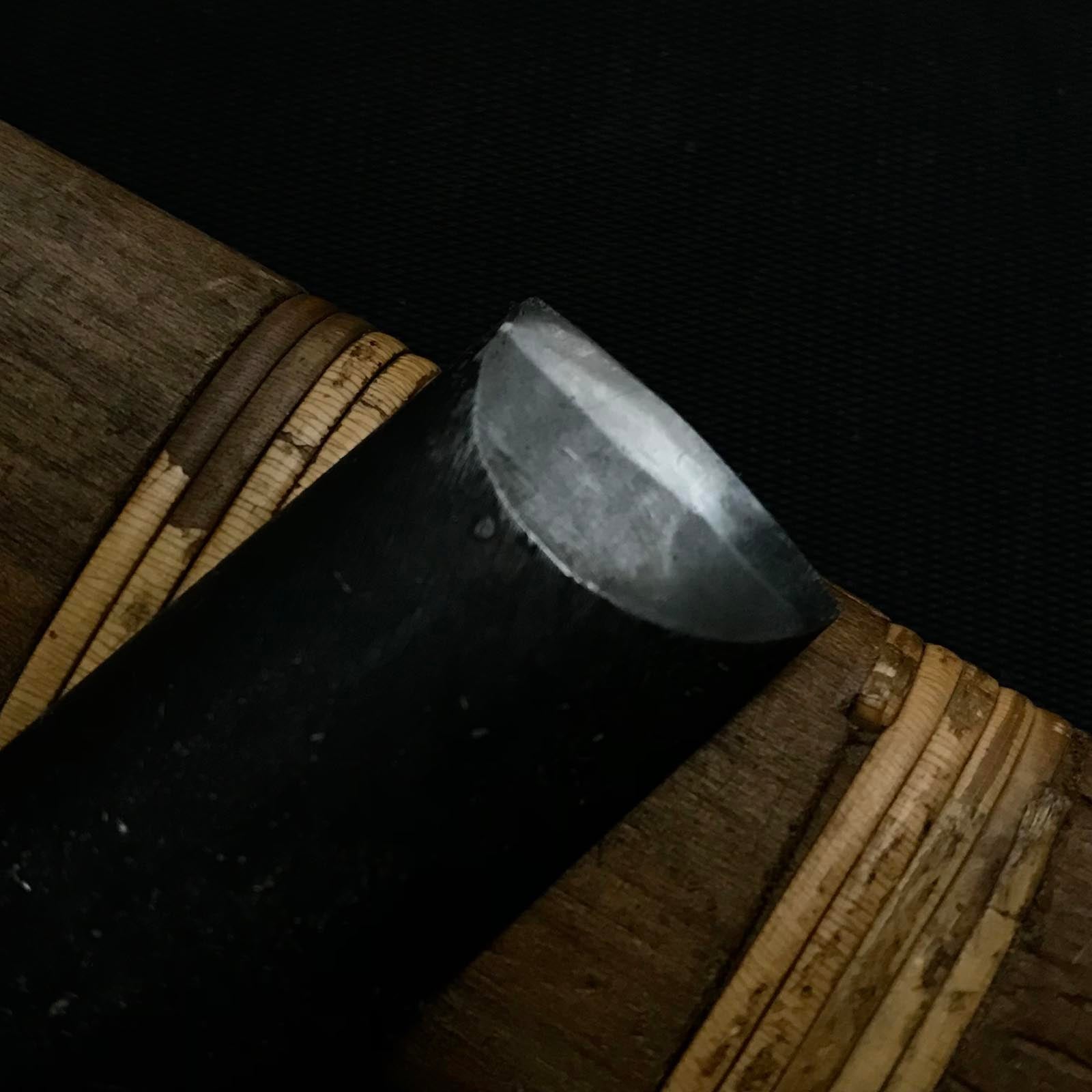 Old stock Custom made Yamahiro Uchimaru chisels by Okayama Takeshi 掘出し物 岡山猛作 特注 山弘 内丸鑿 21mm