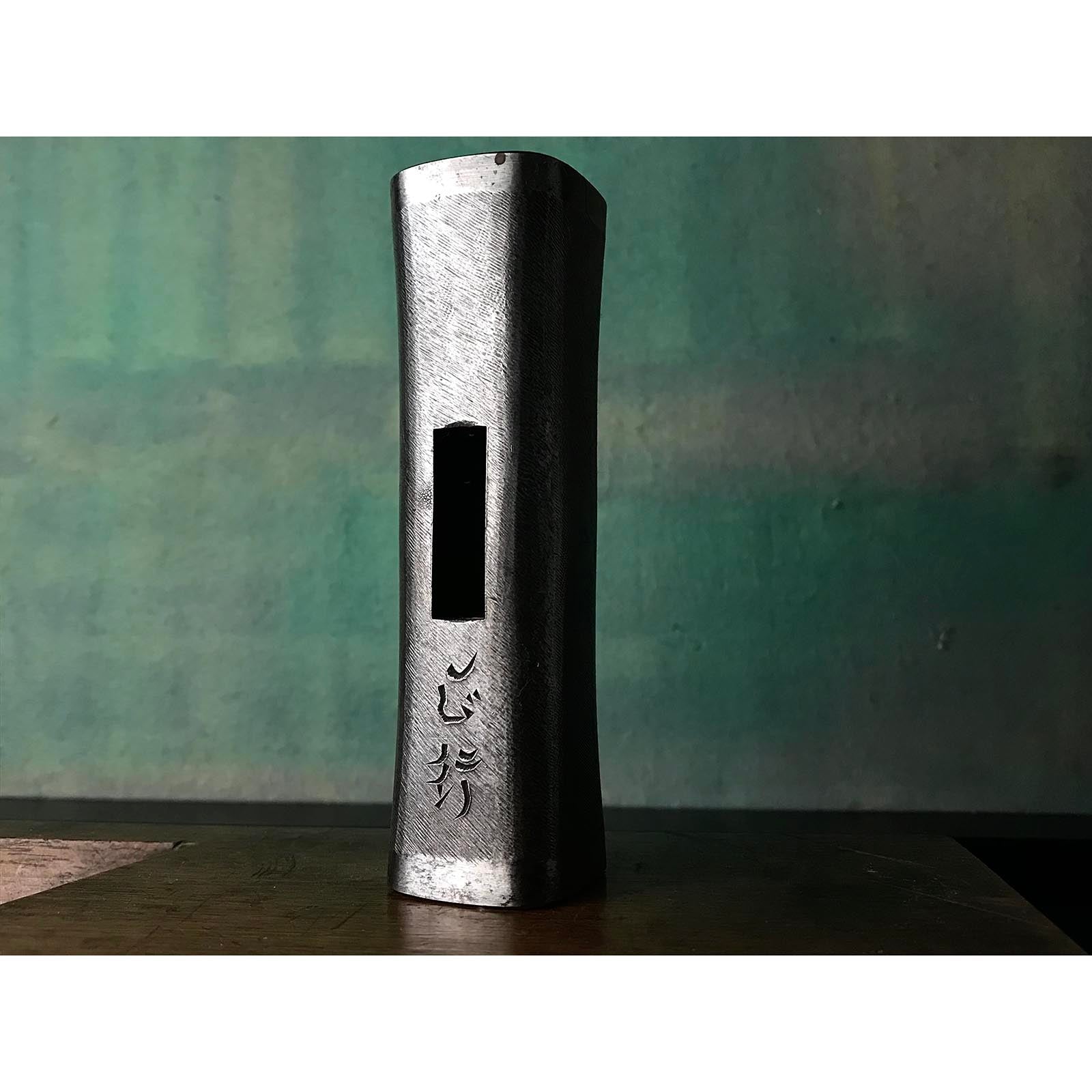 Old stock Early works Masatsura Square Hammers by file finish 掘出し物 正行 四角玄翁 ヤスリ仕上 560g