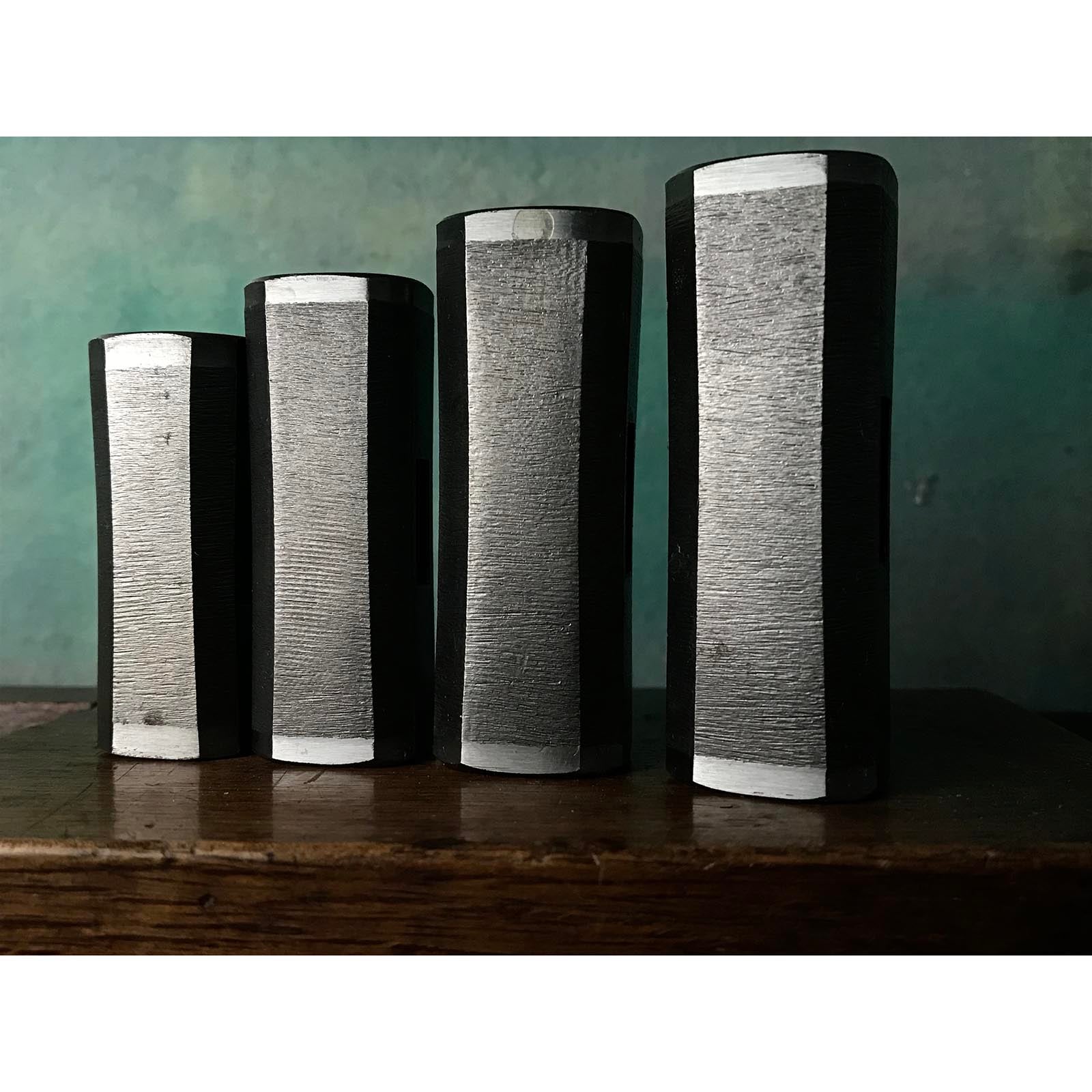 Old stock Early work Masatsura Octagon Hammers File Finish with wooden box 掘出し物 正行 八角玄翁 ヤスリ仕上 桐箱付