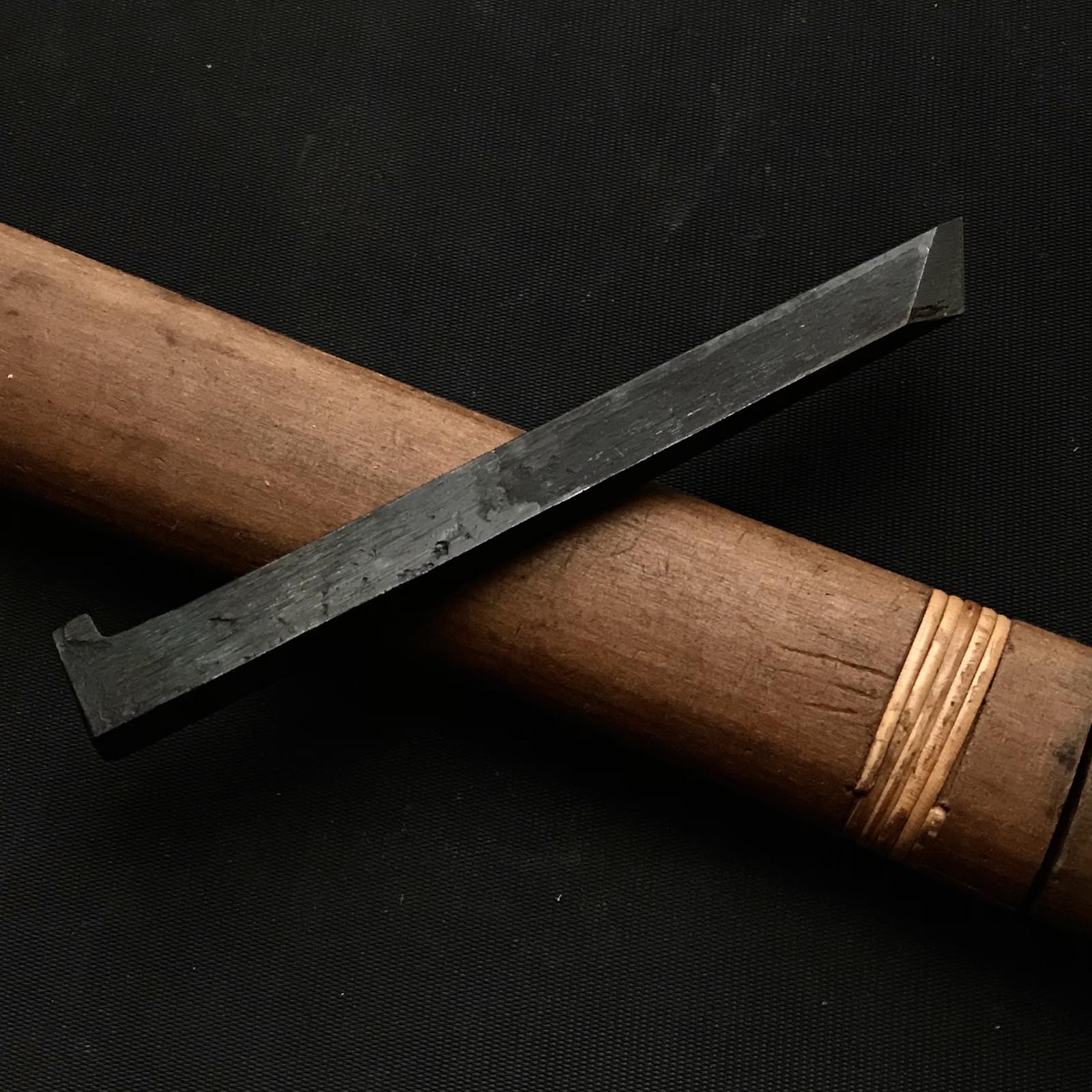 Old stock Arijakuri Kanna (Katagisakuri Kanna) Sliding Dovetail Plane with blue steel 掘出し物 三善 片木作里鉋 凹凸両用蟻作里鉋