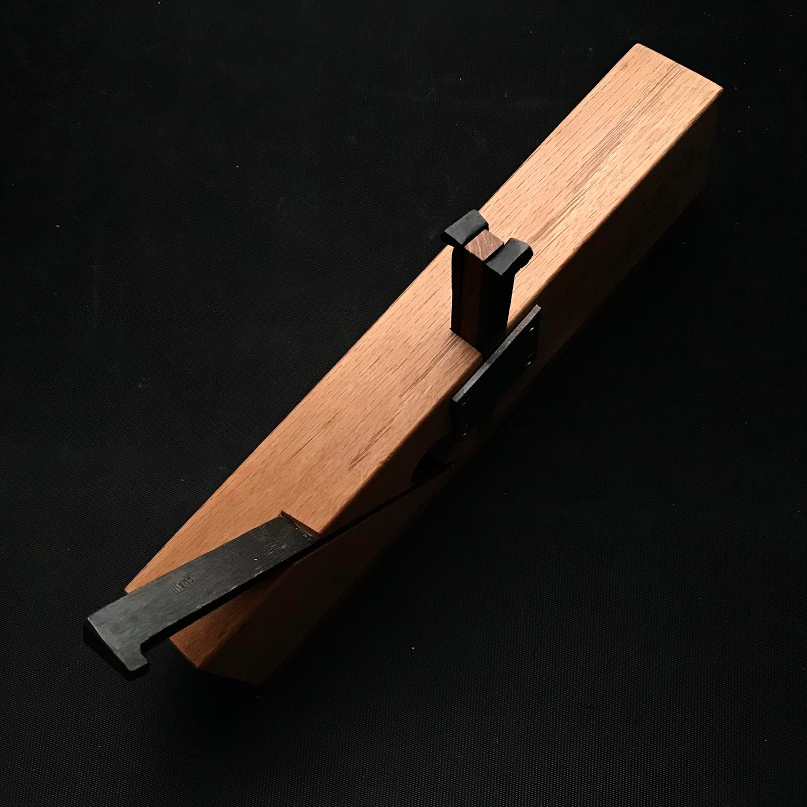 Old stock Arijakuri Kanna (Katagisakuri Kanna) Sliding Dovetail Plane with blue steel 掘出し物 三善 片木作里鉋 凹凸両用蟻作里鉋