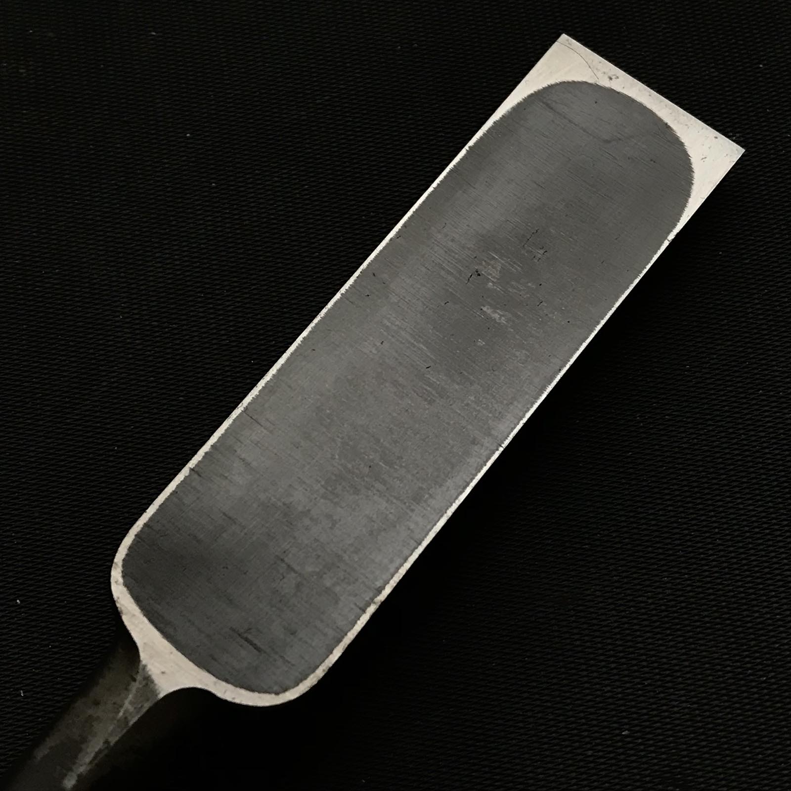 Old stoxk Kiyohisa shorter Timber chisels by Watanabe Kiyoe 渡辺清栄作 清久作 中叩鑿 24mm