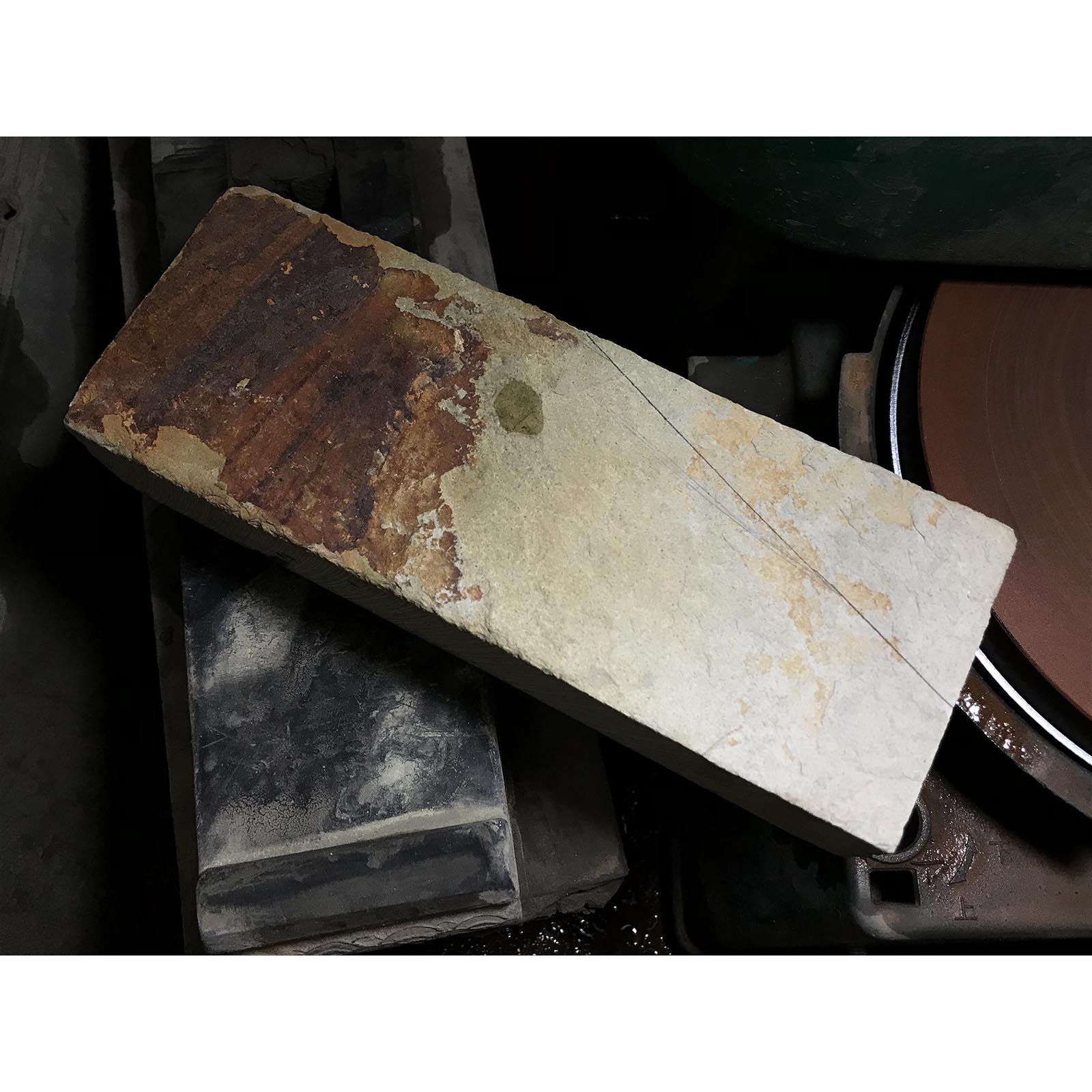 #OZ7 Ozuku Tomae Japanese Natural finishing Stones Tools Hone 天然仕上げ砥石 大突 戸前