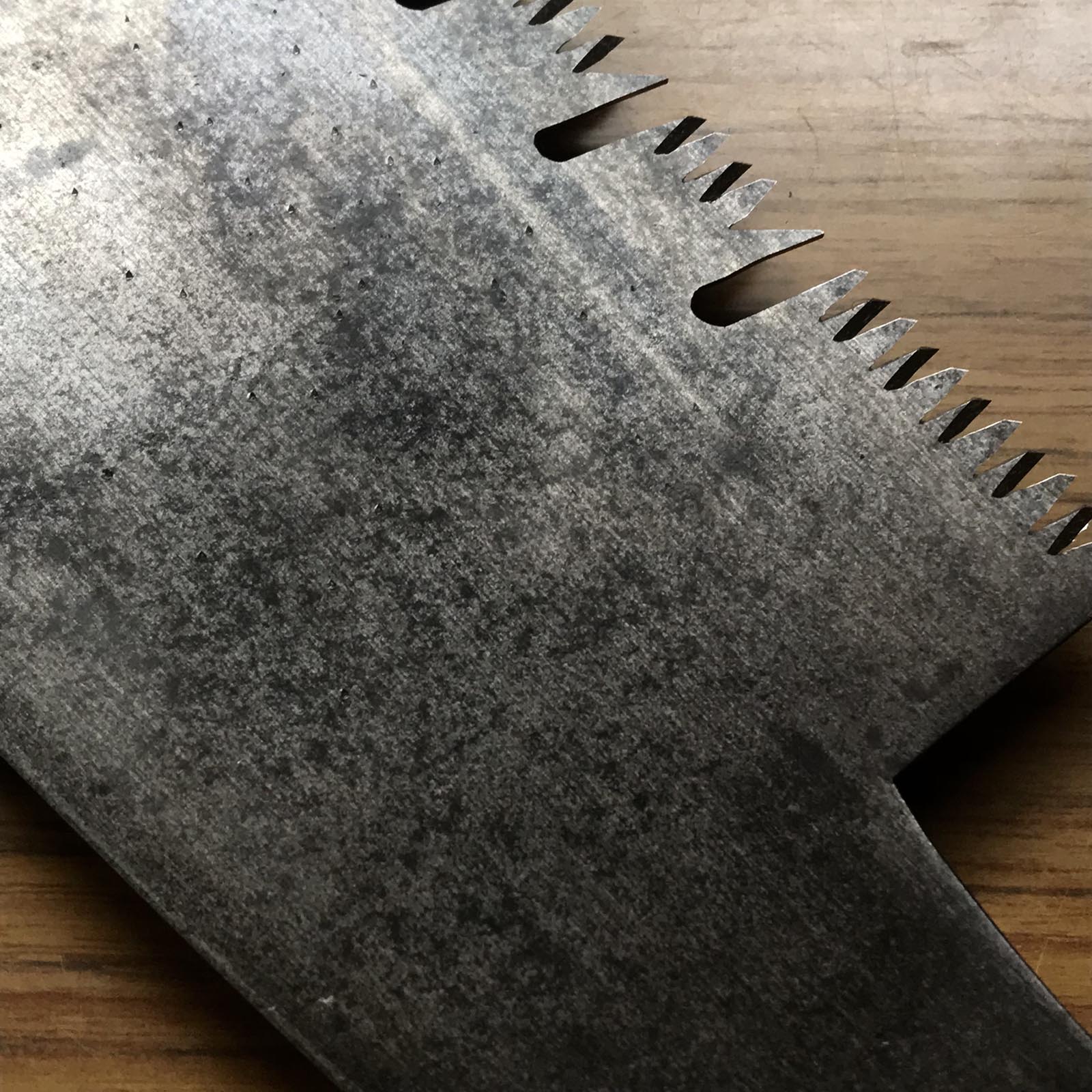 #G2 Nagakatsu Noko Japanese Gagari Rip Saw for Hard Wood 長勝鋸 鑼「ががり」 縦挽き 広葉材用 330mm