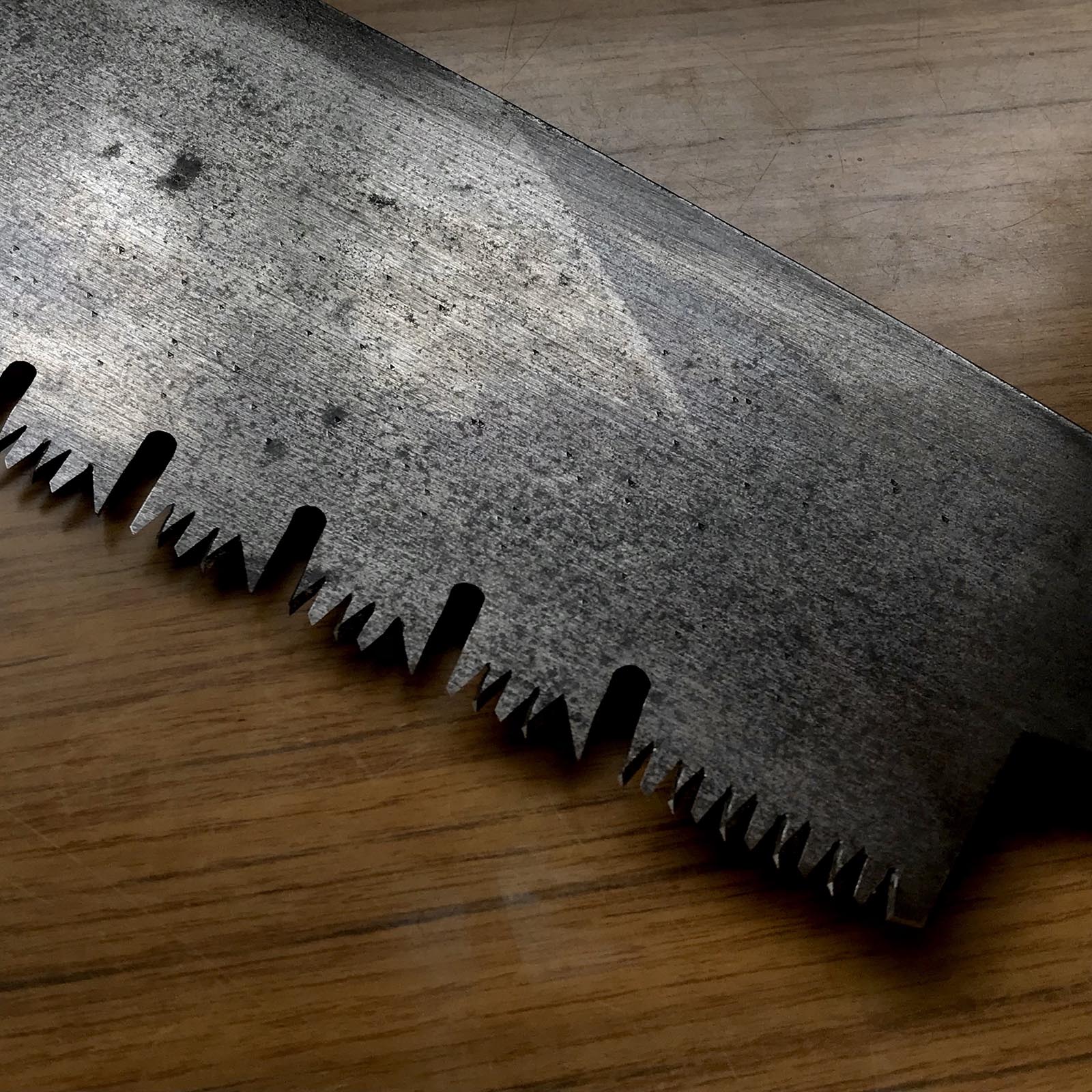 #G2 Nagakatsu Noko Japanese Gagari Rip Saw for Hard Wood 長勝鋸 鑼「ががり」 縦挽き 広葉材用 330mm