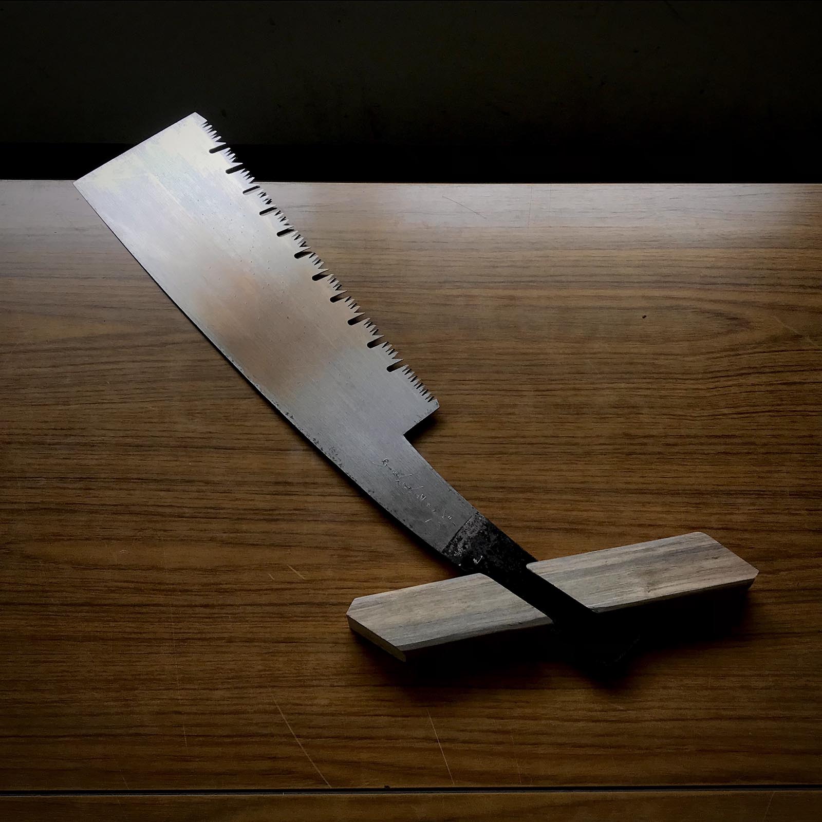 #G1 Nagakatsu Noko Japanese Gagari Rip Saw for Hard Wood 長勝鋸 鑼「ががり」 縦挽 広葉材用 300mm