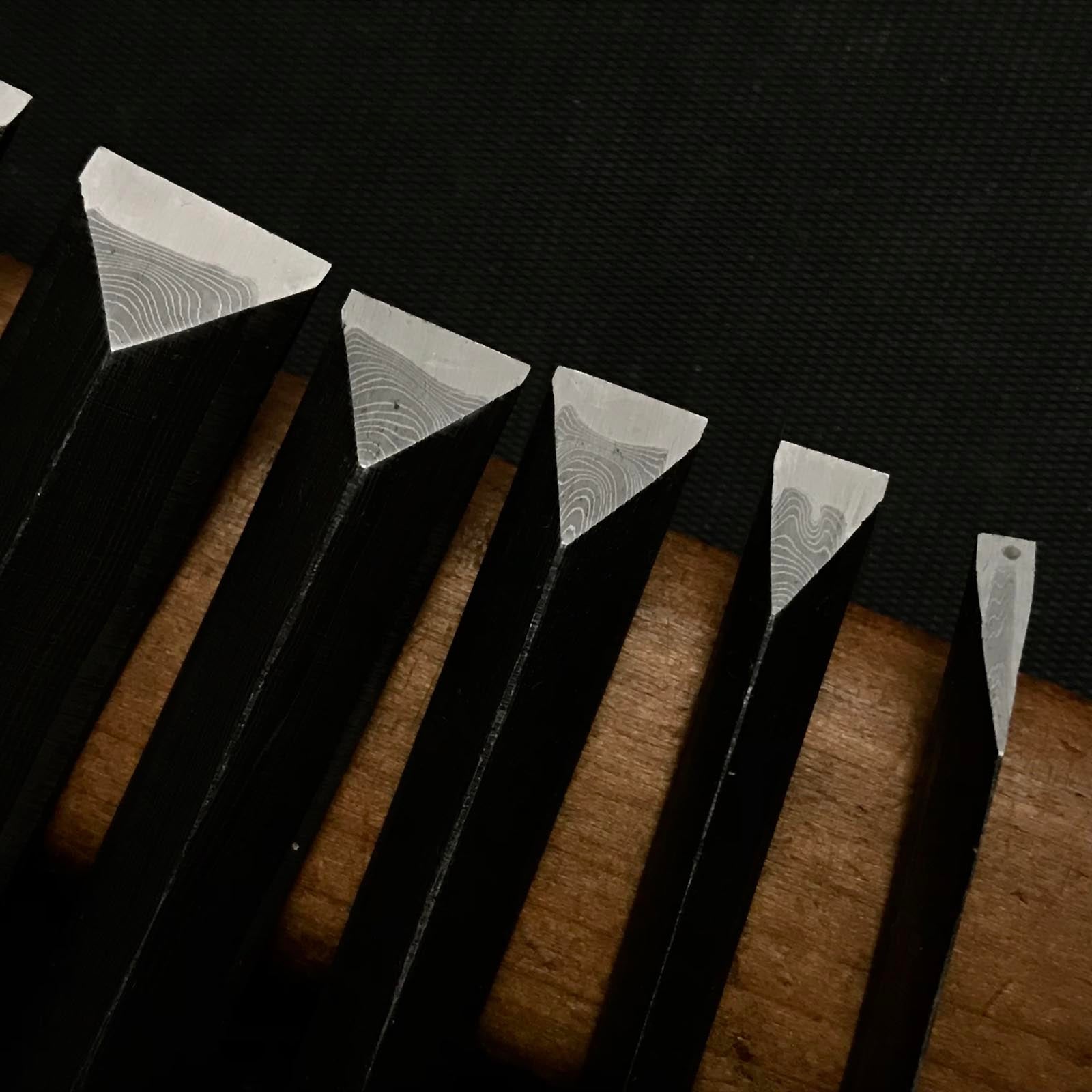 助正 墨流し 鎬追入組鑿