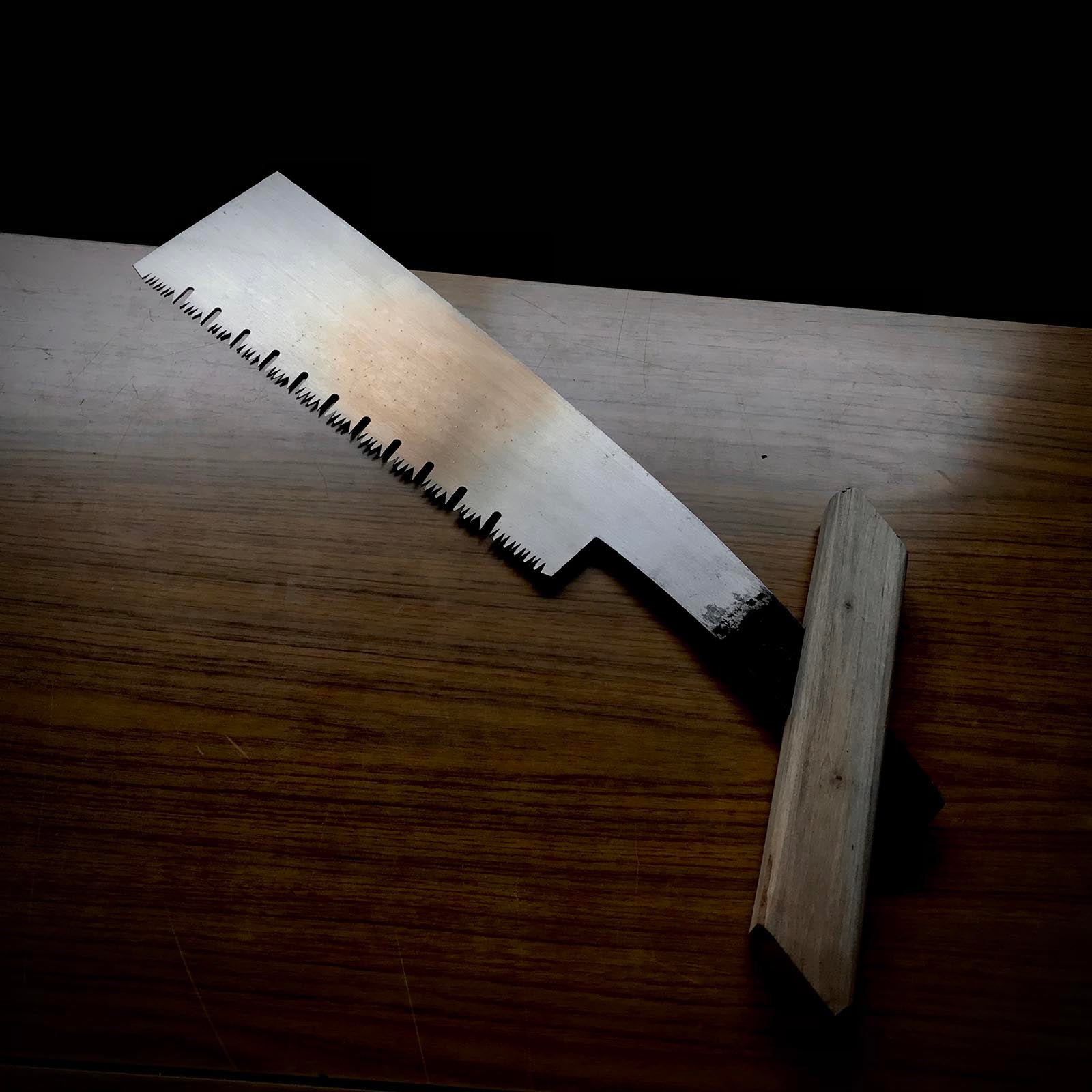 #G1 Nagakatsu Noko Japanese Gagari Rip Saw for Hard Wood 長勝鋸 鑼「ががり」 縦挽 広葉材用 300mm