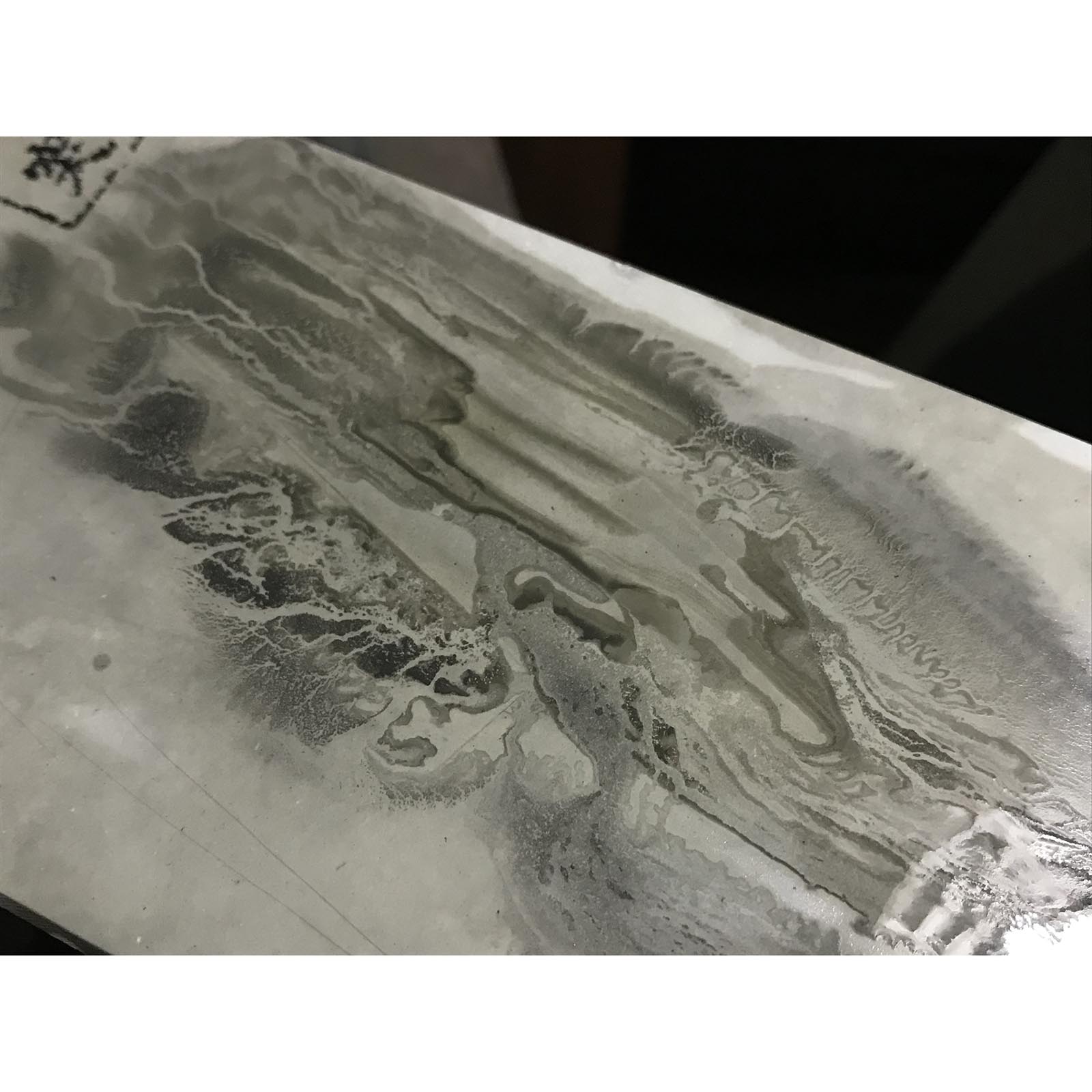 #OZ8 Ozuku Tomae Asagi Japanese Natural finishing Stones Tools Hone 天然仕上げ砥石 大突 戸前 浅葱