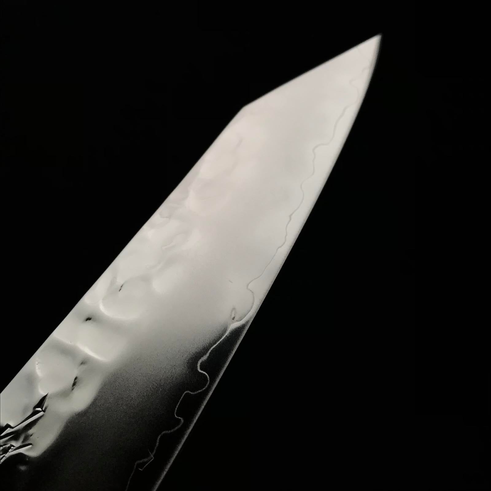 兼光作 槌目 VG10鋼 切付ペティナイフ 145mm   Kanemitsu Tsuchime Finish Kiritsuke Petit knife with VG10 steel