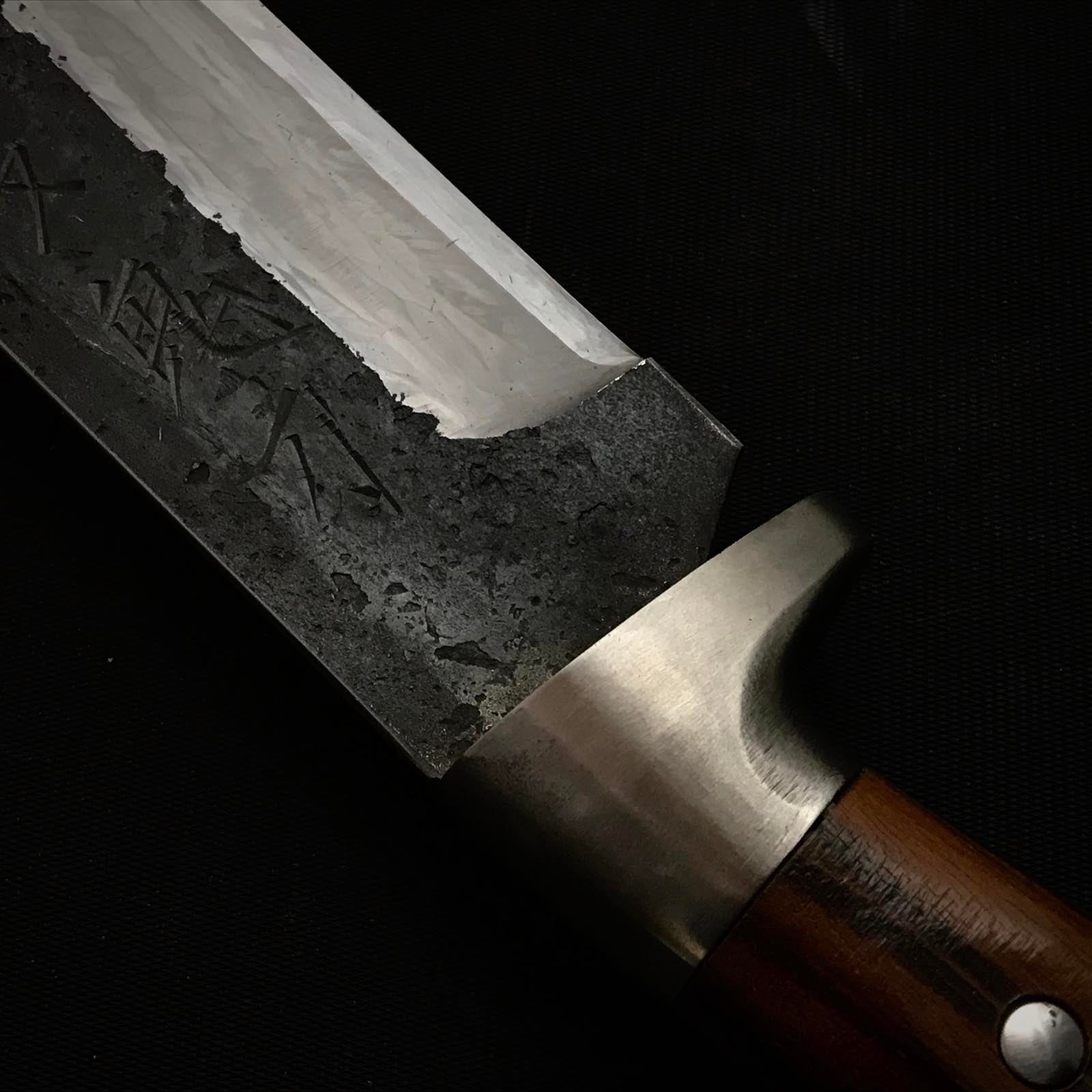 Tadafusa Mountain Knife Single edged 忠房 山刀 又鬼刀 片刃 180mm
