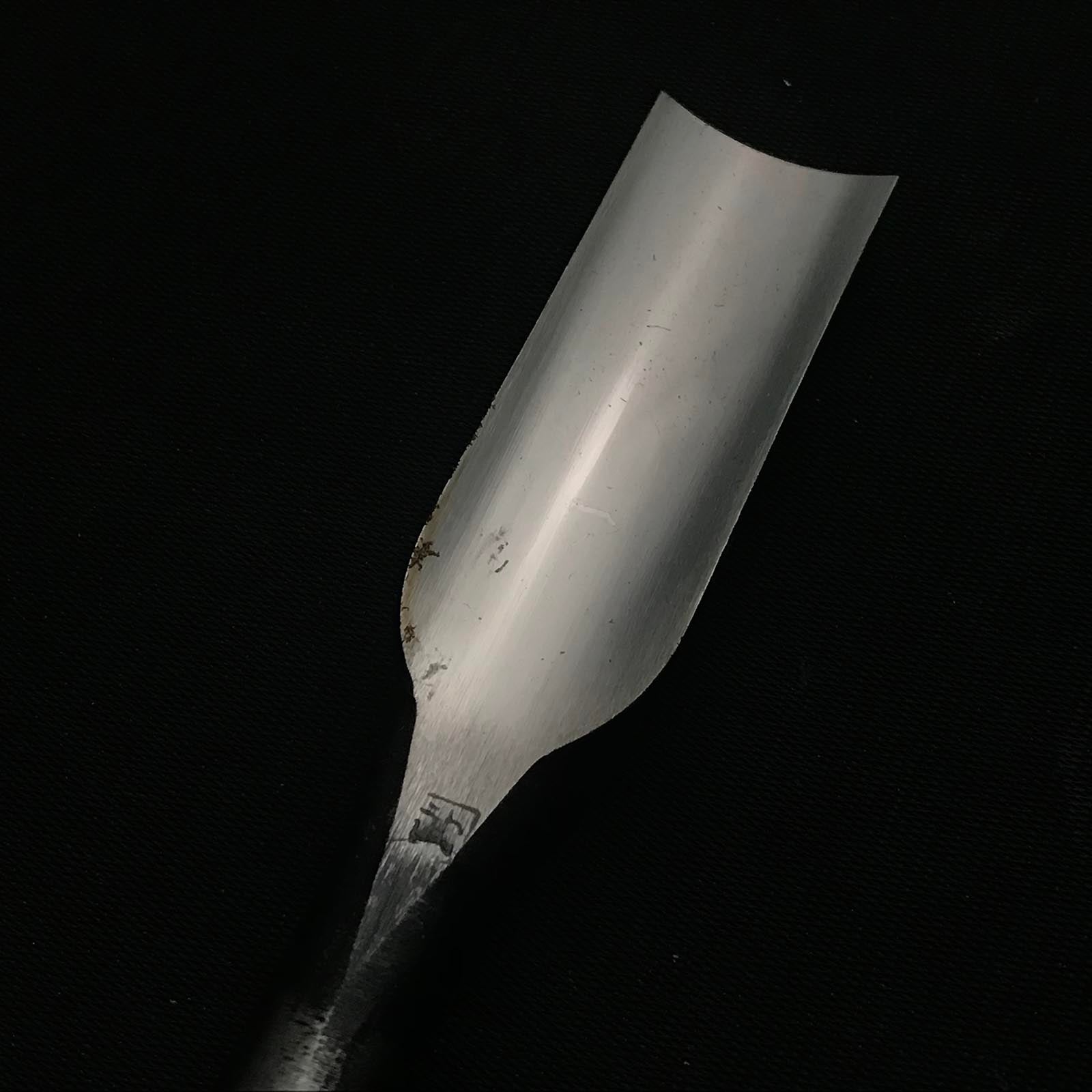 Old stock Kanetake Early works Uchimaru chisels by Takahashi Norikazu 高橋典三作 早期作品 カネ武 内丸鑿 21mm