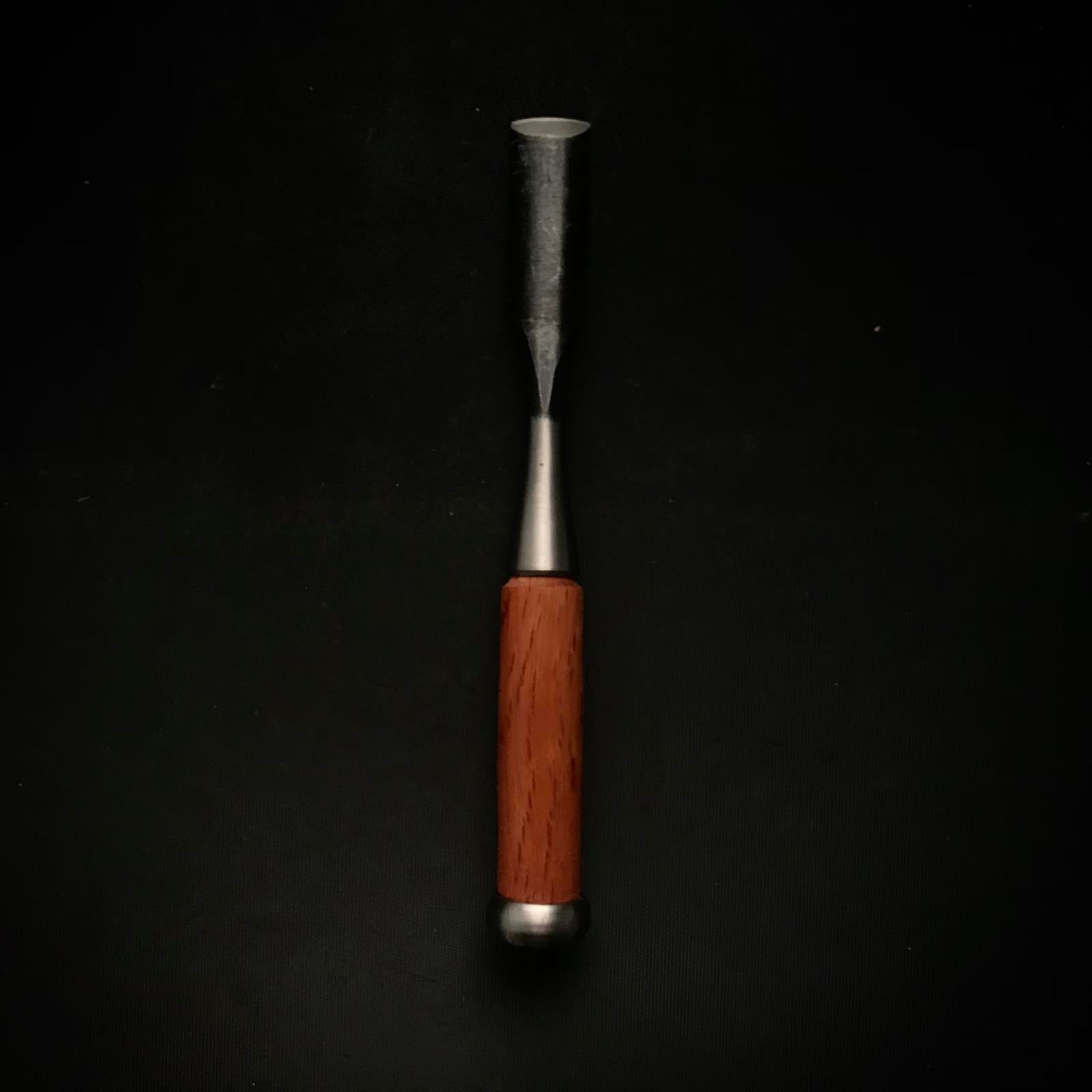 Old stock Kanetake Early works Uchimaru chisels by Takahashi Norikazu 高橋典三作 早期作品 カネ武 内丸鑿 21mm