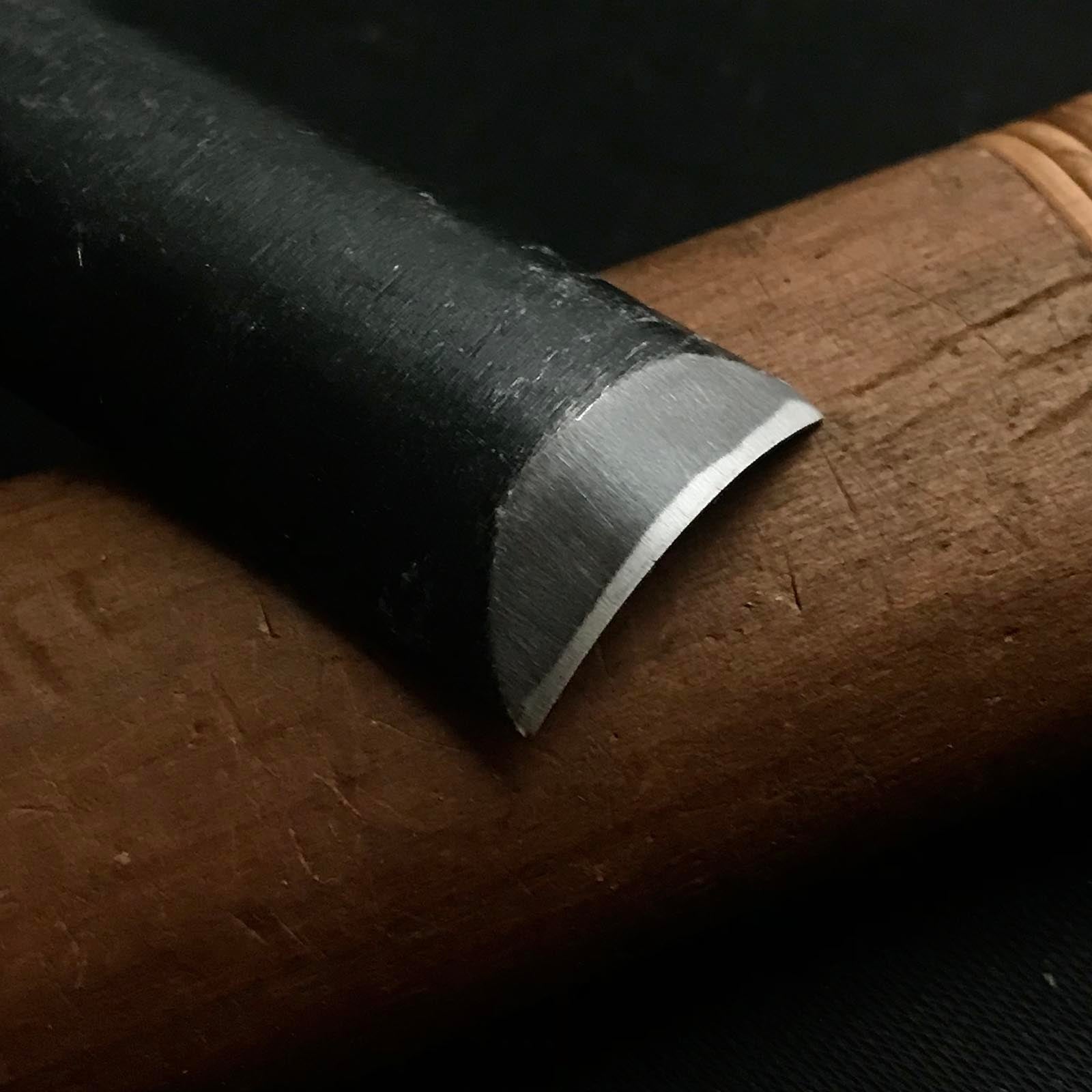 Old stock Kanetake Early works Uchimaru chisels by Takahashi Norikazu 高橋典三作 早期作品 カネ武 内丸鑿 21mm