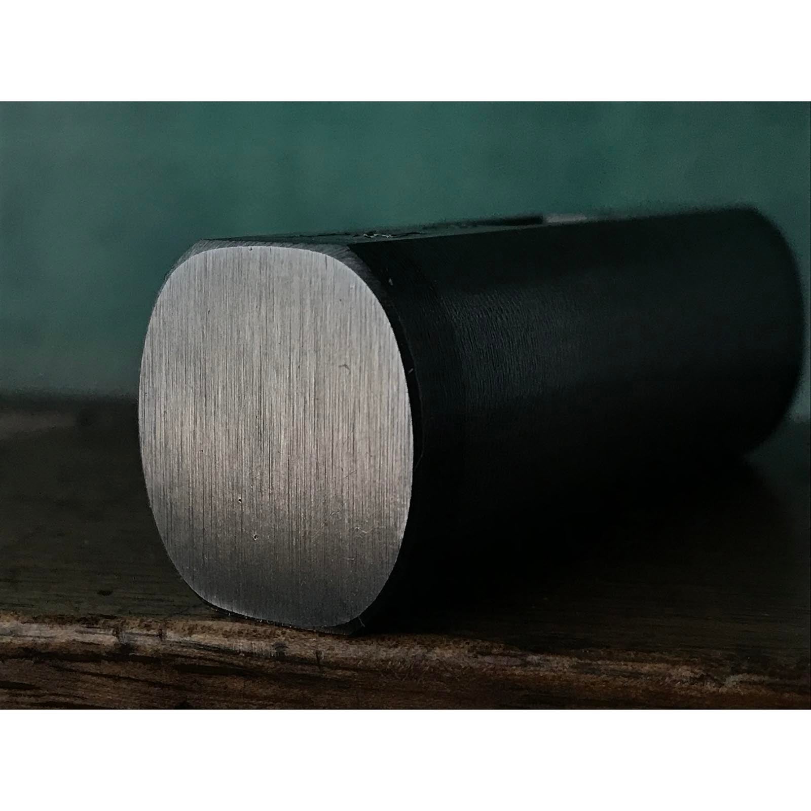 古株 幸三郎 貼鋼一文字槌(玄音) 掘出し物 長谷川幸三郎氏 鋼付玄翁 一文字地型 180g