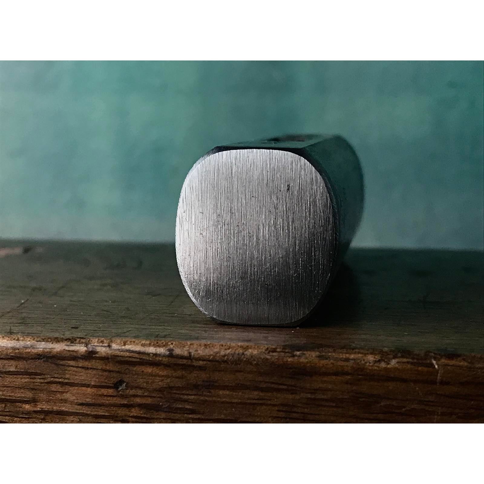 古株 幸三郎 貼鋼一文字槌(玄音) 掘出し物 長谷川幸三郎氏 鋼付玄翁 一文字地型 180g