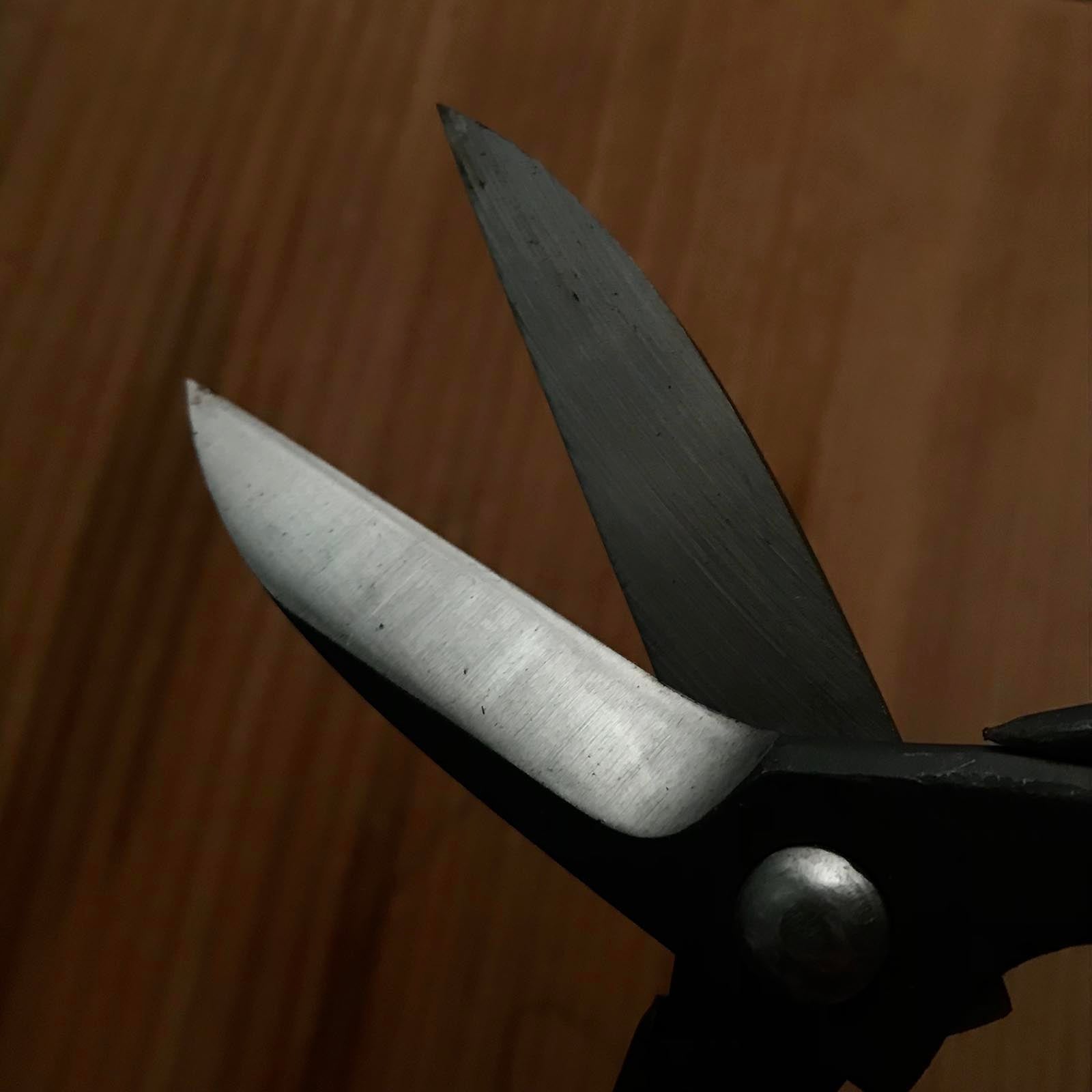 Old stock Hand made Okubo Shears By Masakuni 掘出し物 昌國 大久保鋏 手作り 180mm